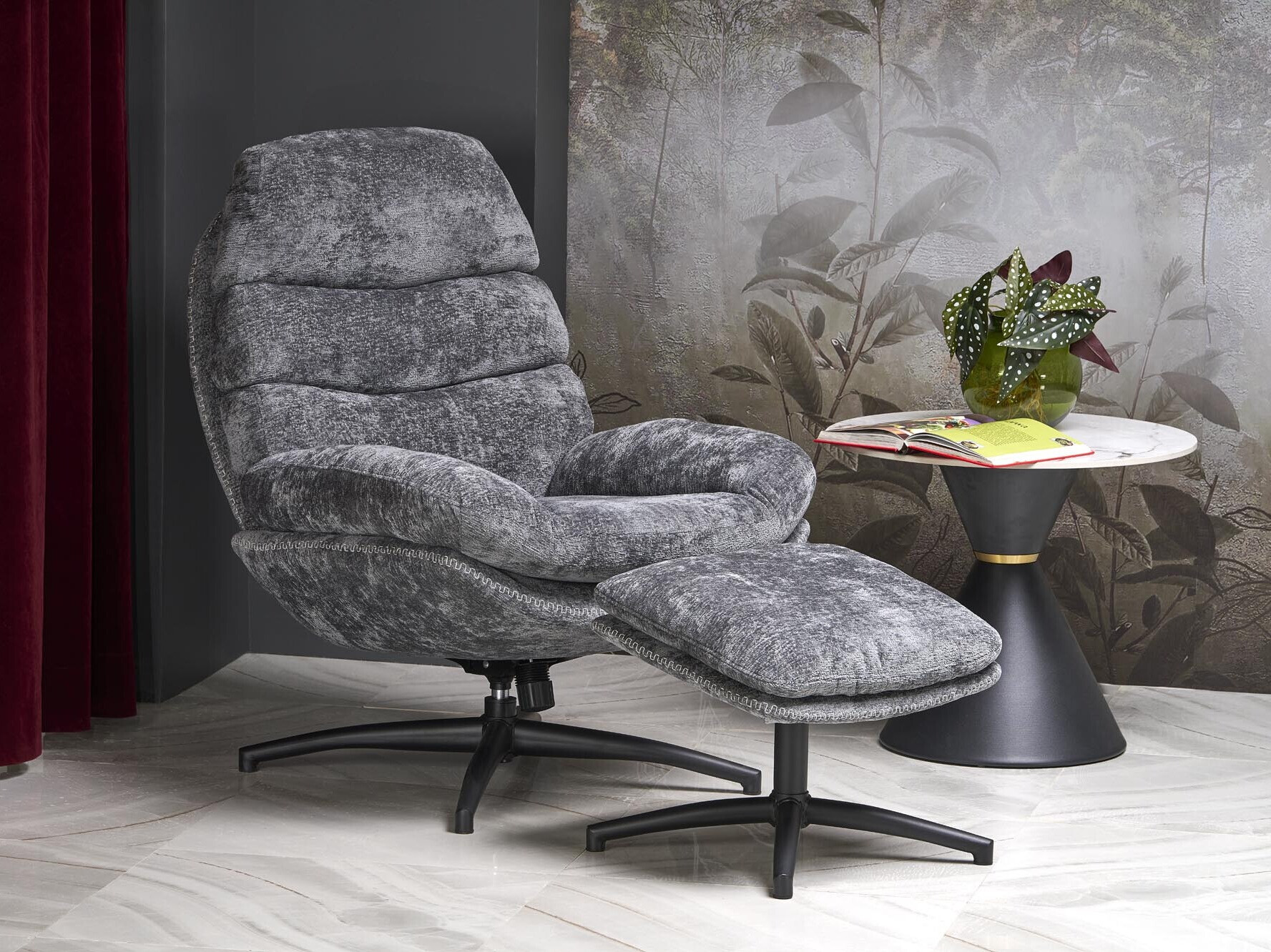 Fauteuil Houston 1883 (Grijs)