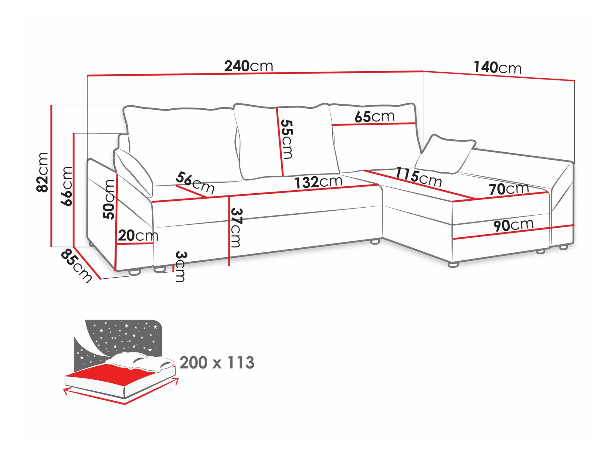 Hoekbank Memphis 104 (Mikrofaza 0009 + Mikrofaza 0010)