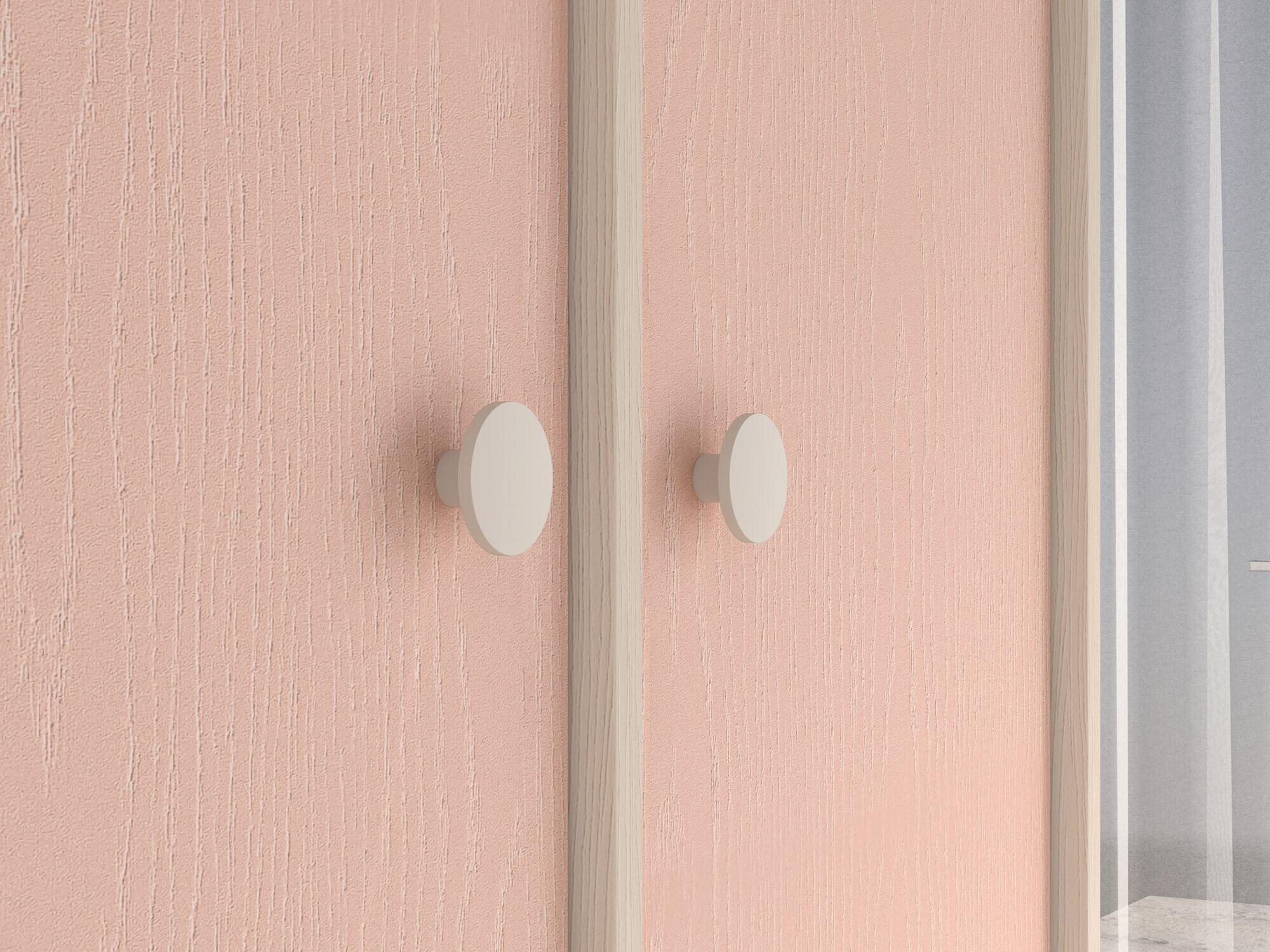 Kledingkast Tortoli 101 (Roze)