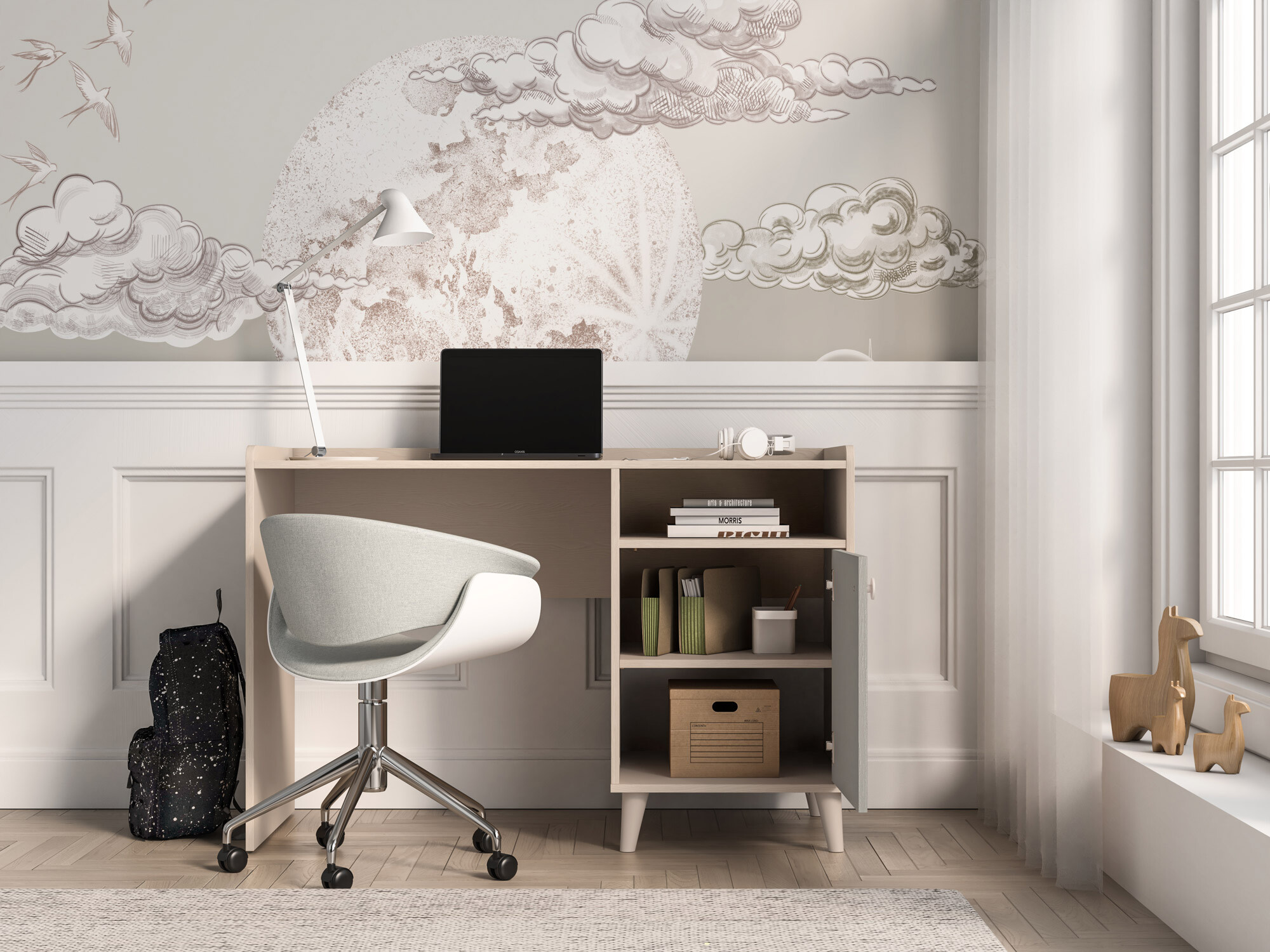 Bureau Tortoli 106 (Grijs)