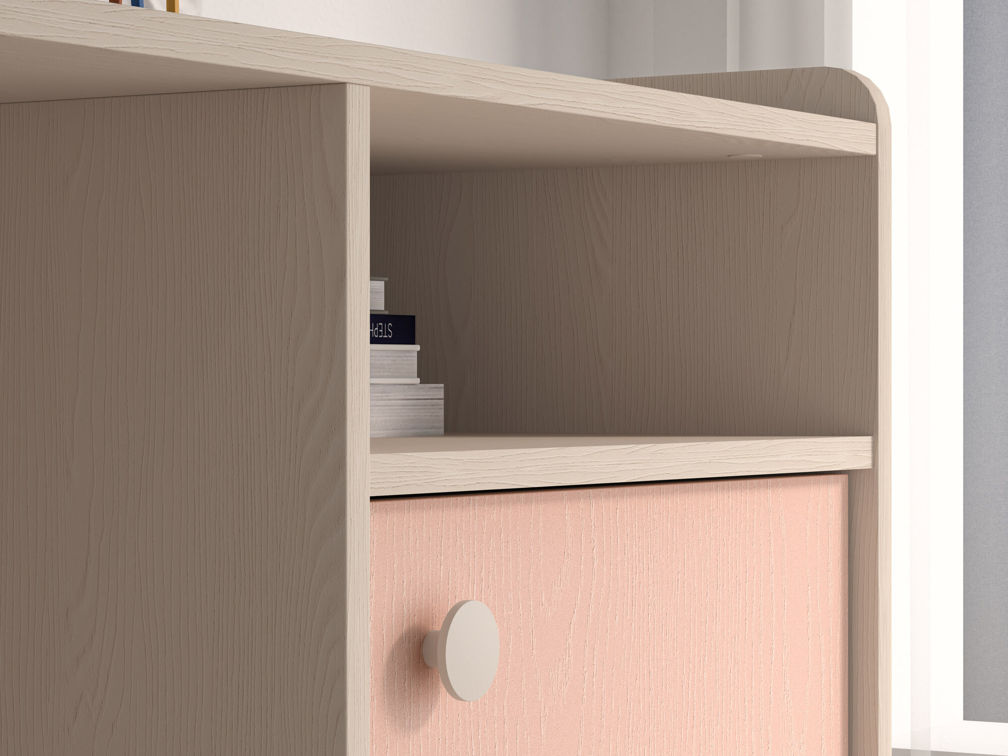 Bureau Tortoli 106 (Roze)
