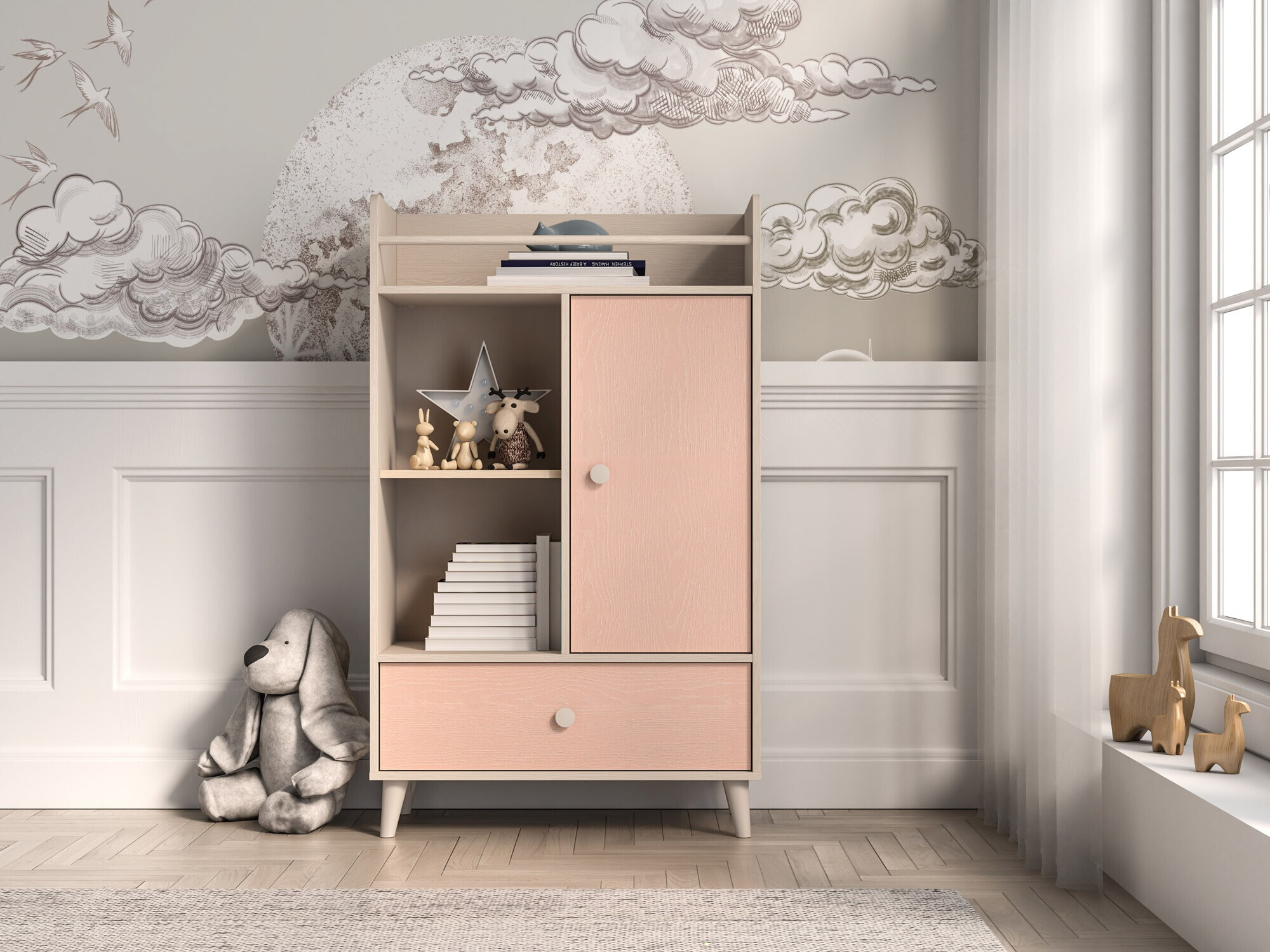 Dressoir Tortoli 103 (Roze)