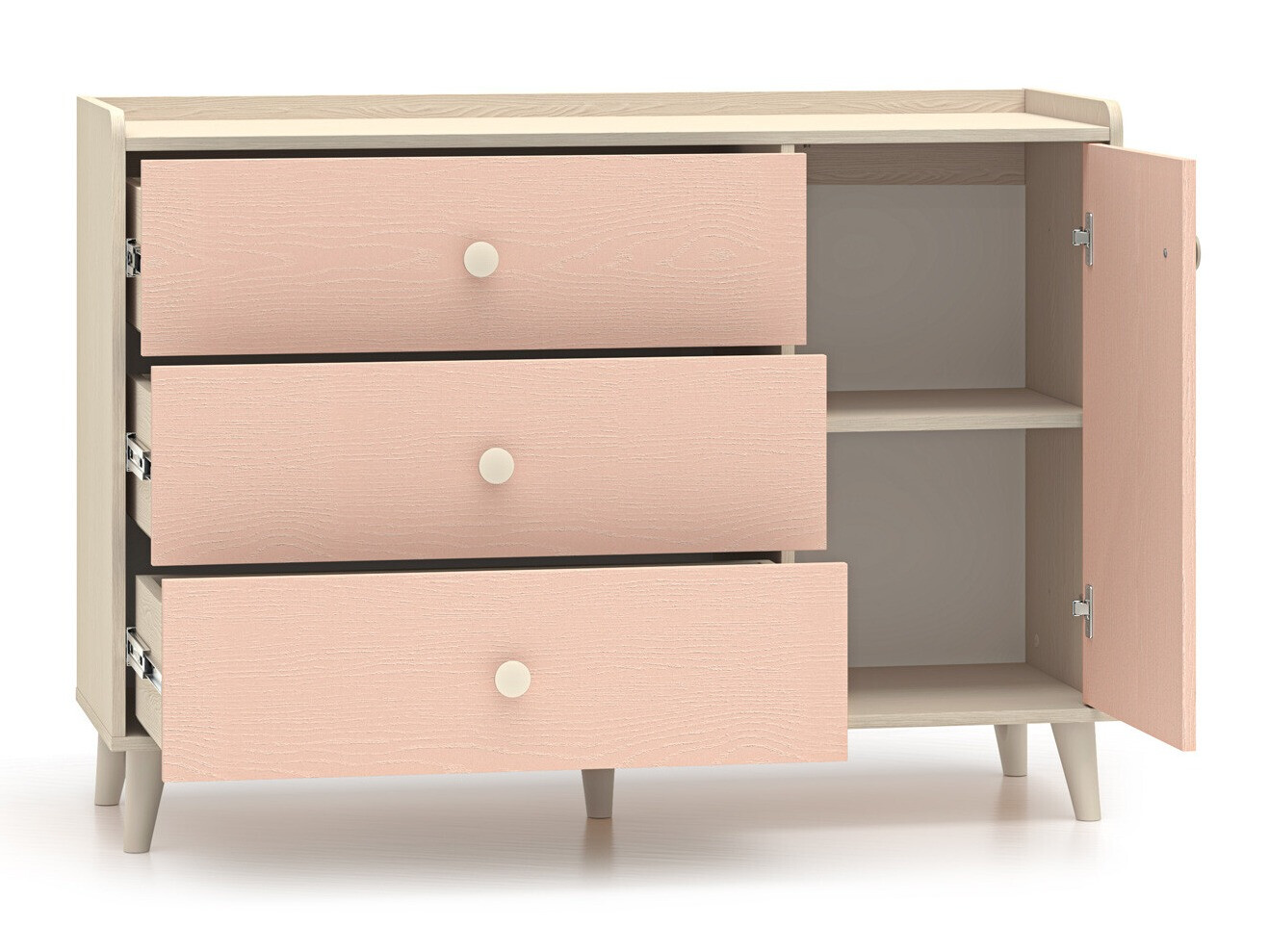 Ladekast Tortoli 104 (Roze)