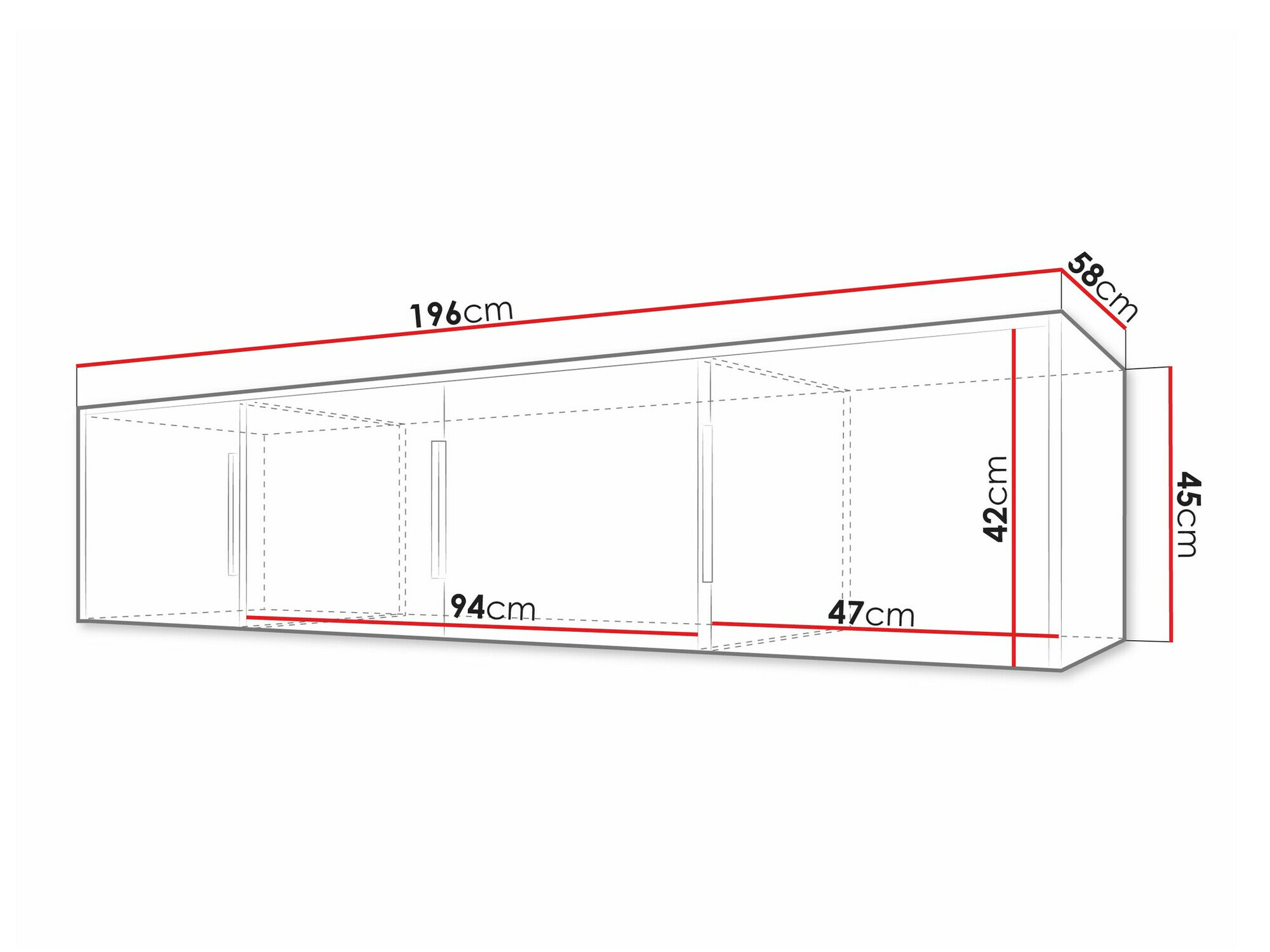 Kledingkast Enolevo 108 (Wellington eik)