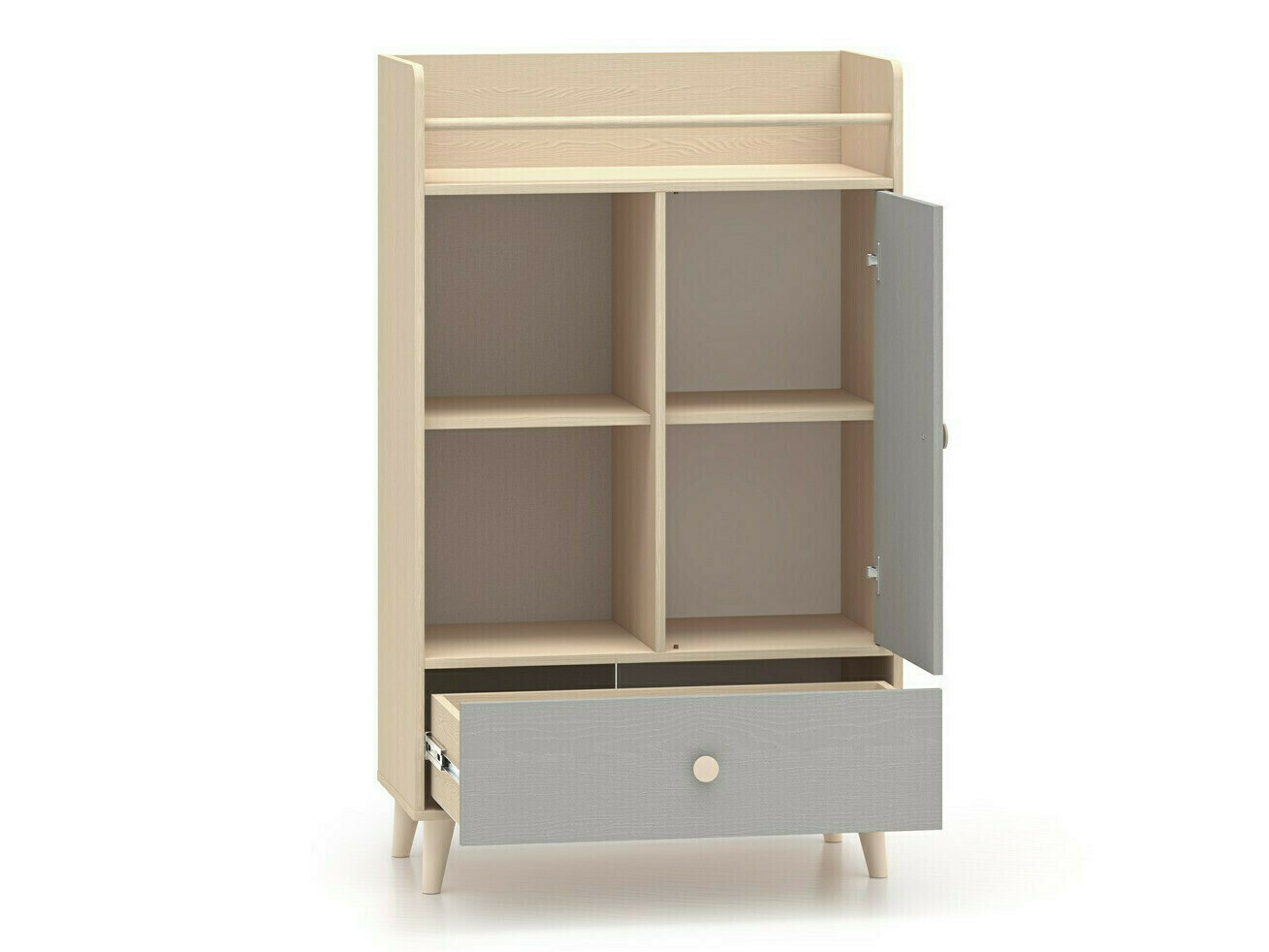 De reeks van de kinderkamer Tortoli 113 (Grijs)