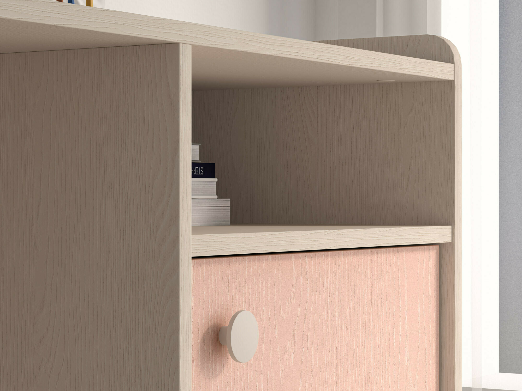 De reeks van de kinderkamer Tortoli 115 (Roze)