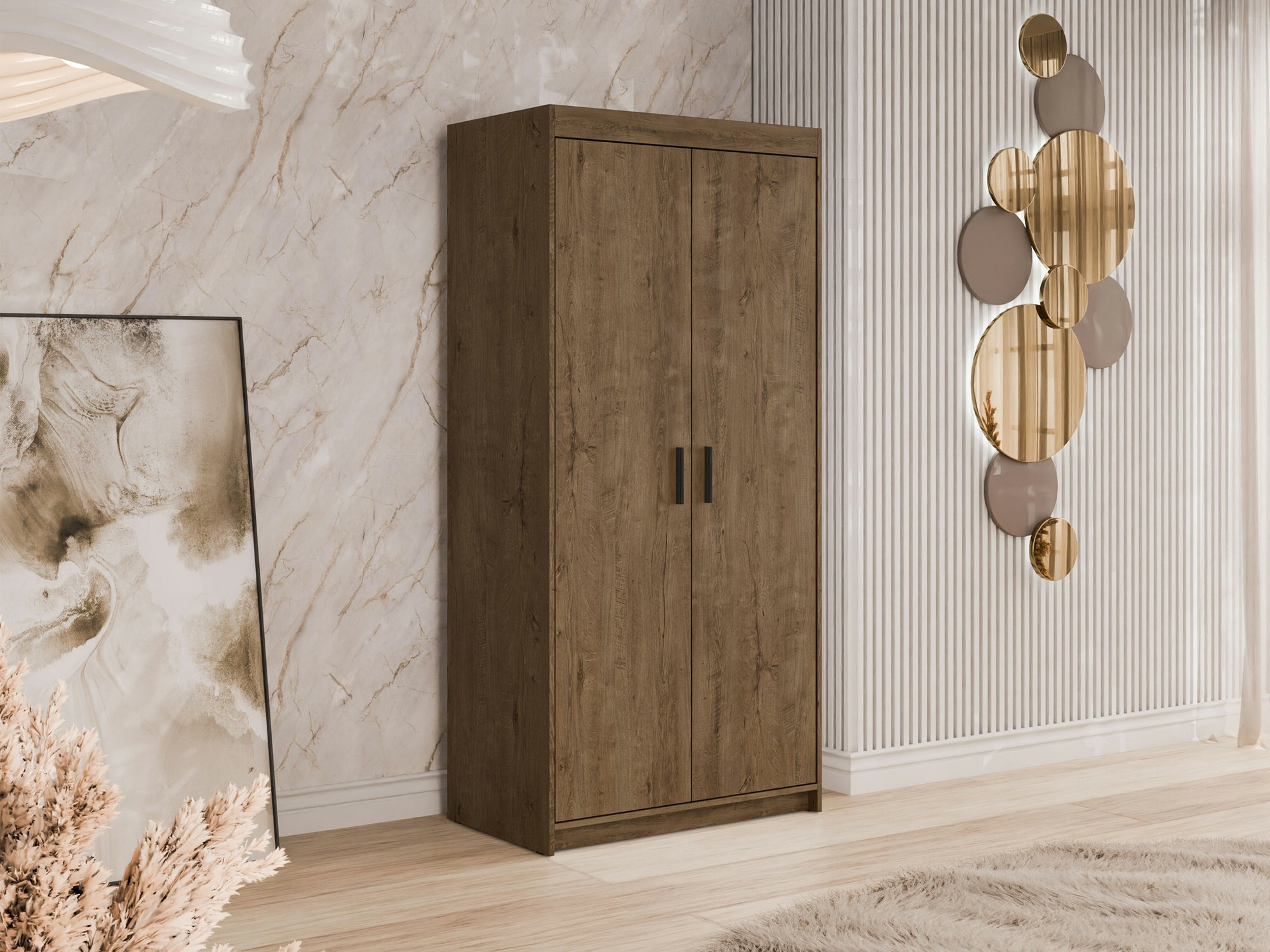 Kledingkast Novduni 100 (Lefkas eik)