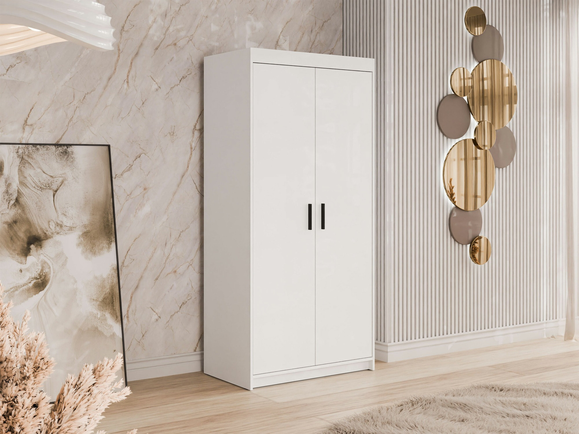 Kledingkast Novduni 100 (Wit)