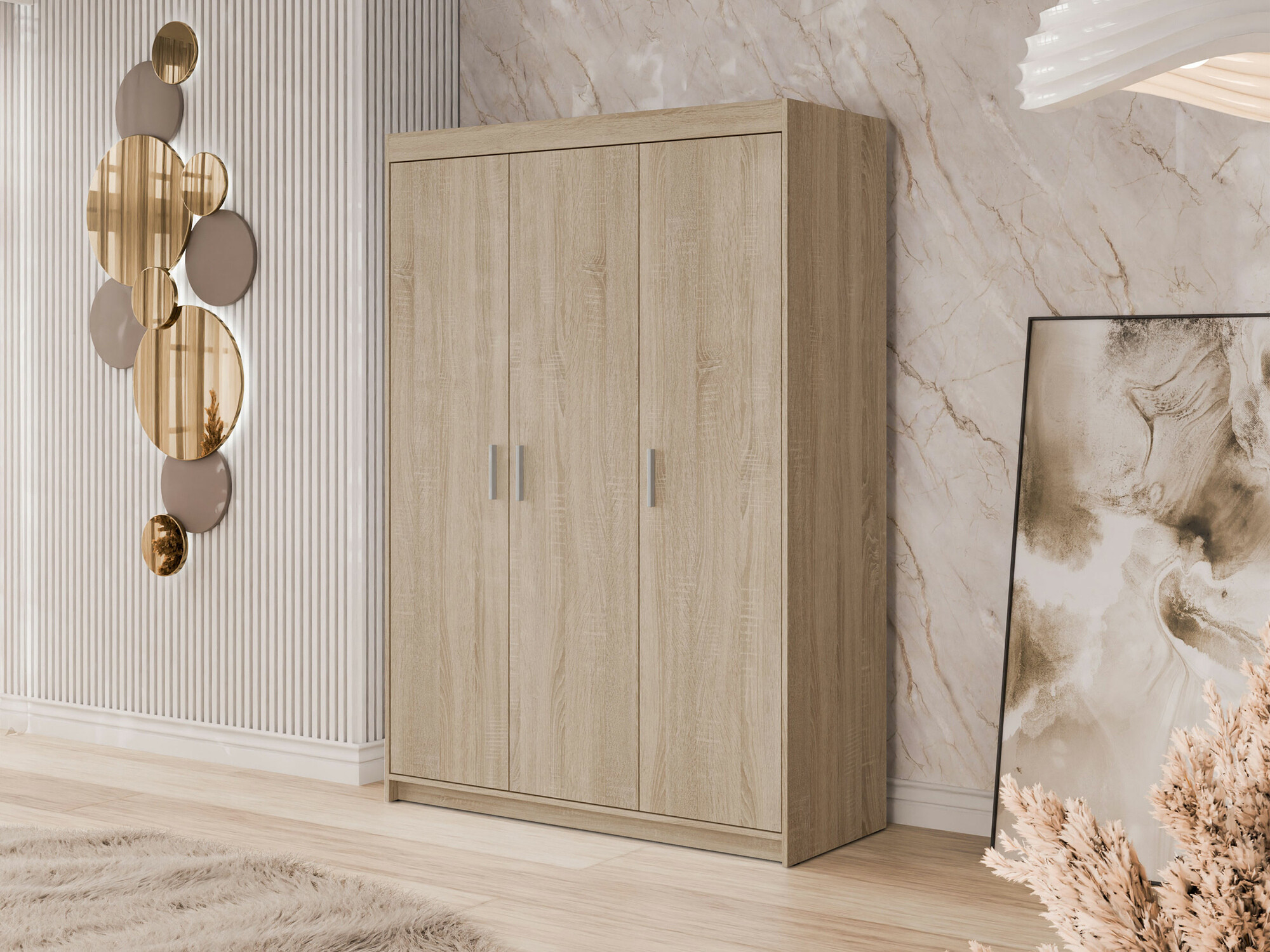 Kledingkast Novduni 101 (Sonoma eik)