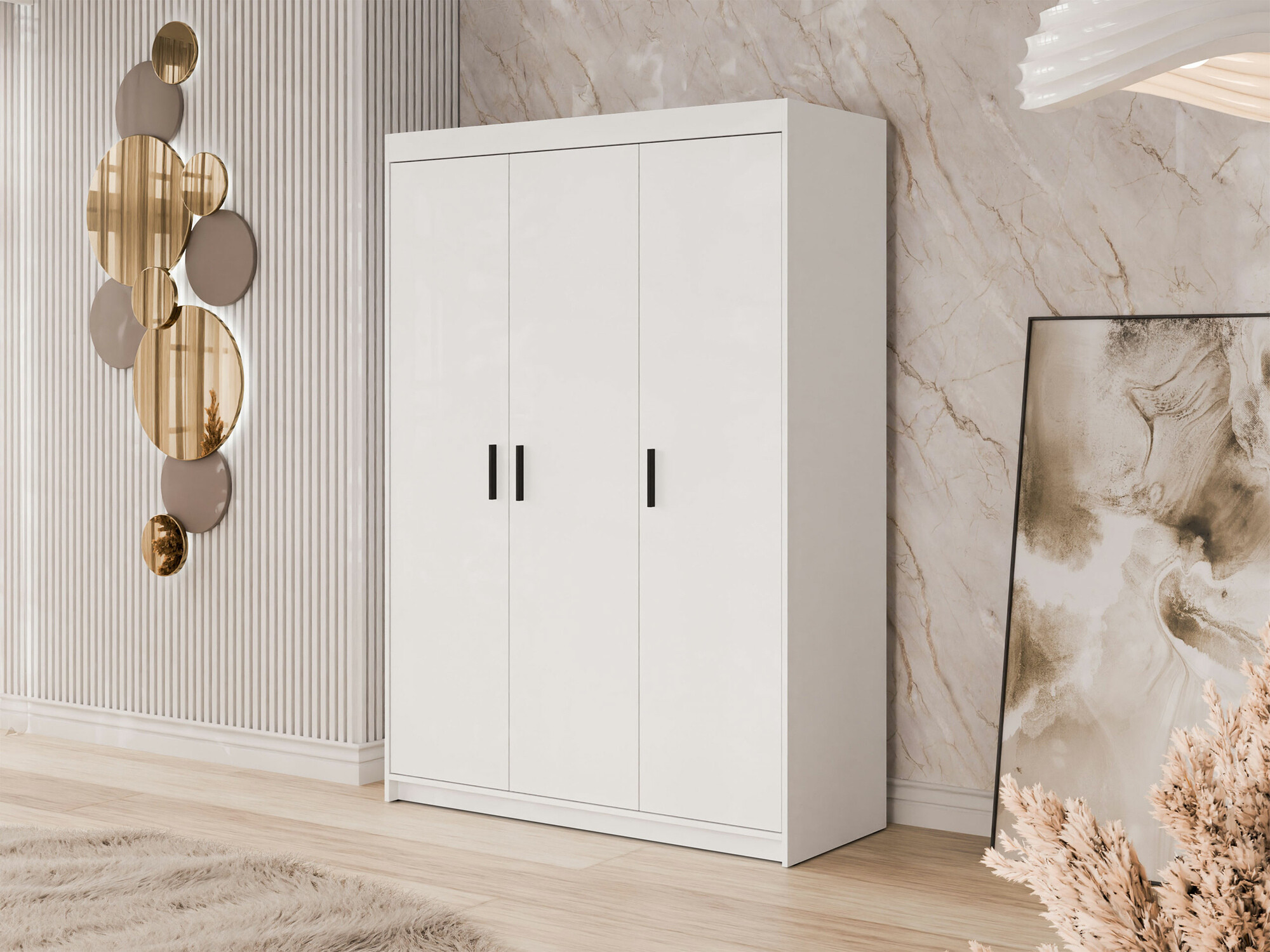 Kledingkast Novduni 101 (Wit)