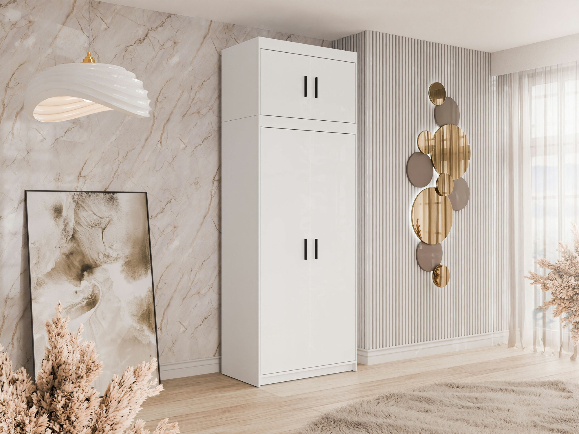 Kledingkast Novduni 103 (Wit)