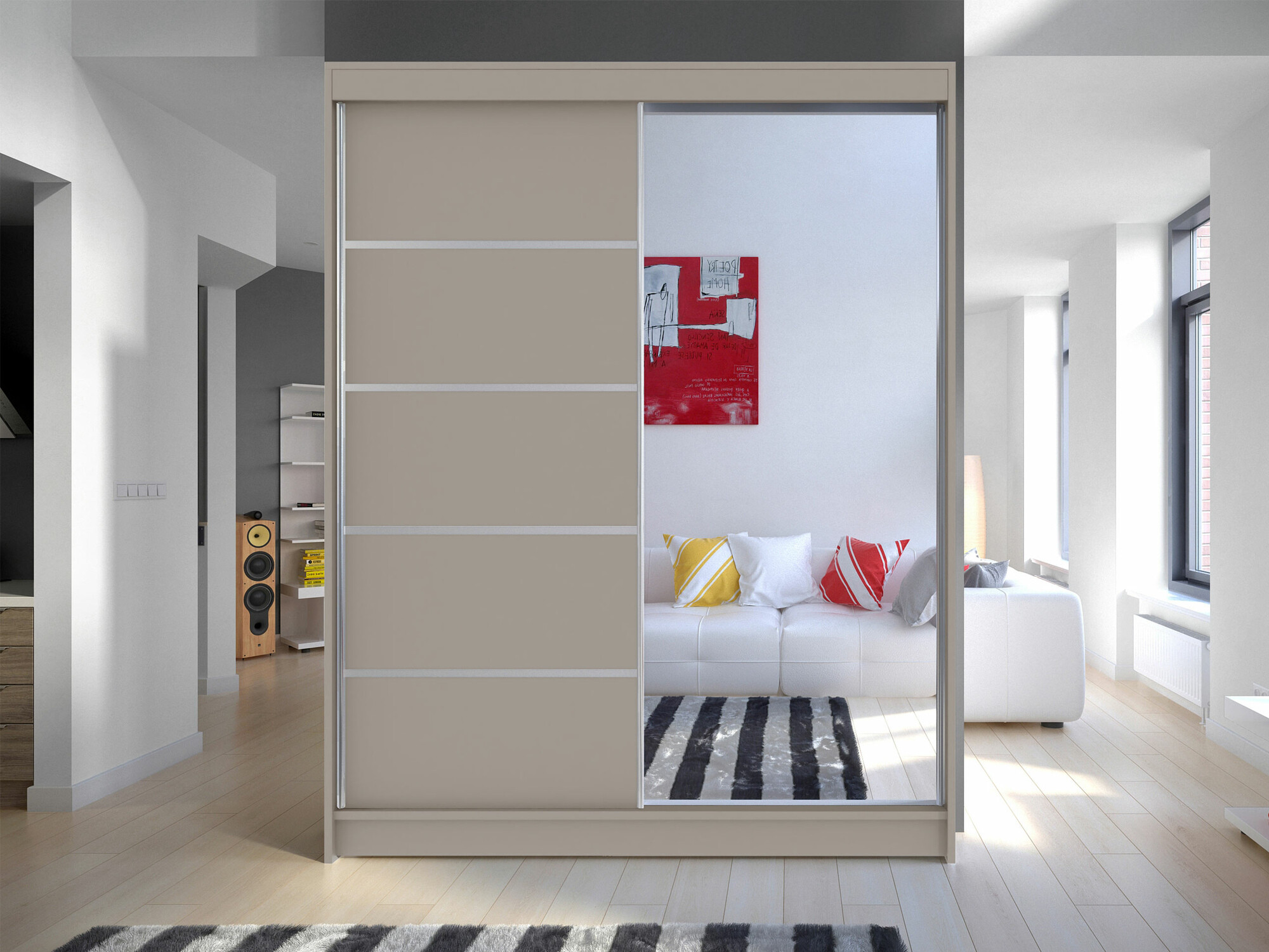 Kledingkast Closico 143 (Kasjmier)