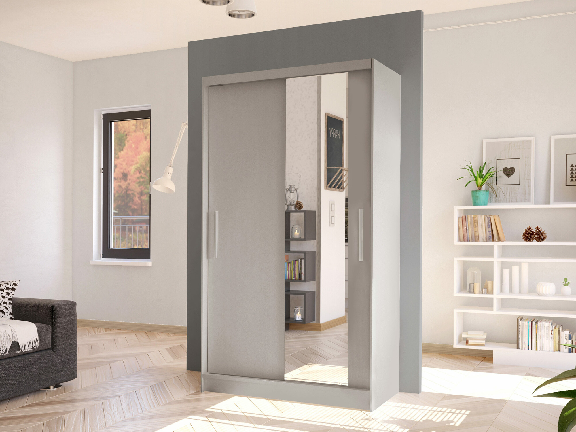 Kledingkast Closico 164 (Kasjmier)