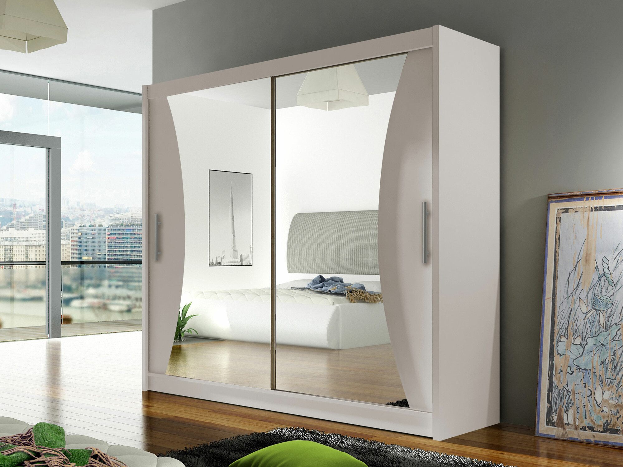 Kledingkast Closico 124 (Kasjmier)