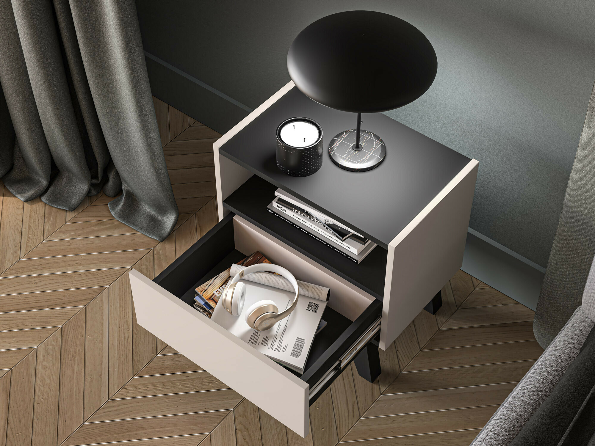 Nachtkastje Evateno 105