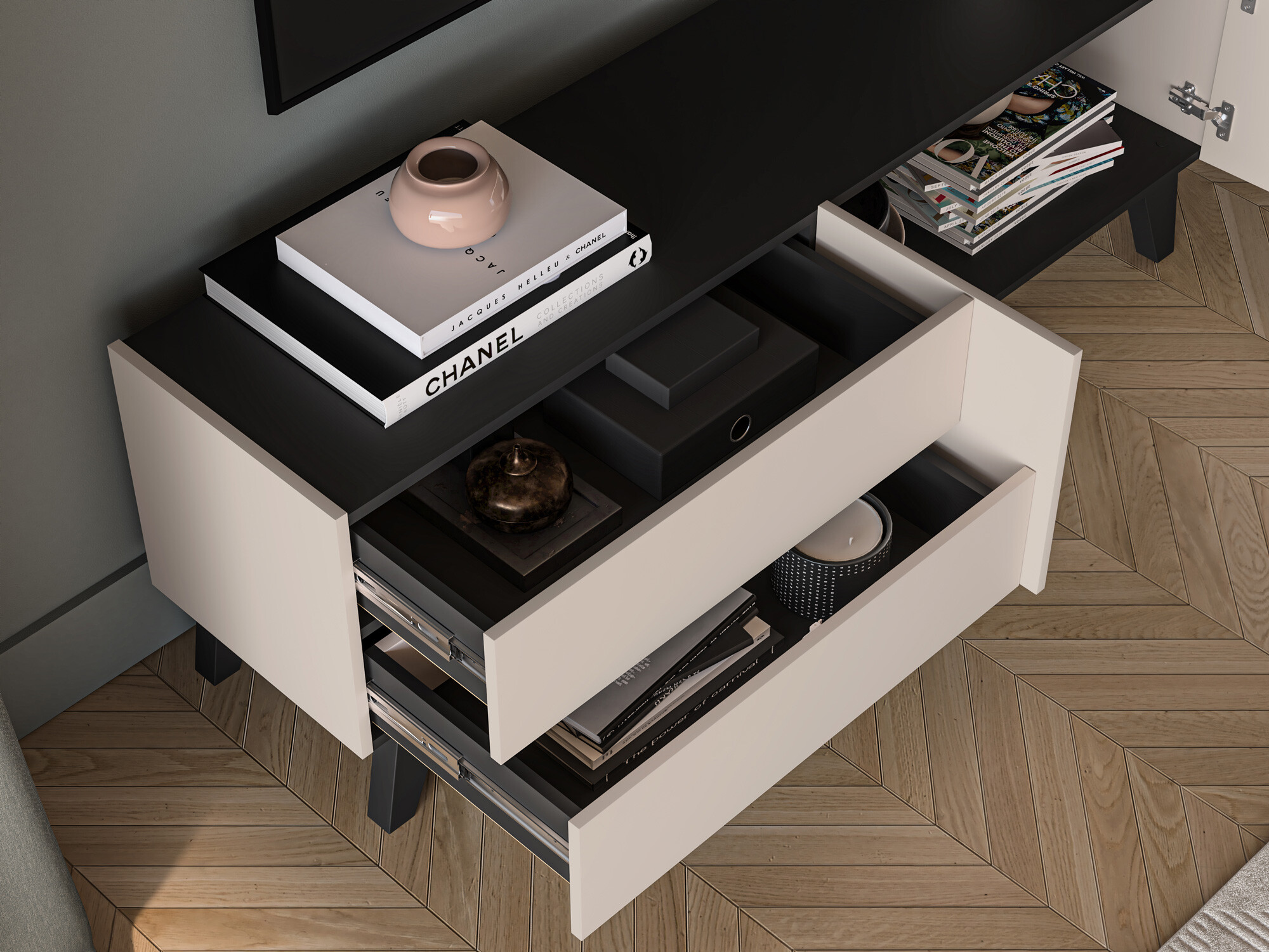 TV-meubel Evateno 104