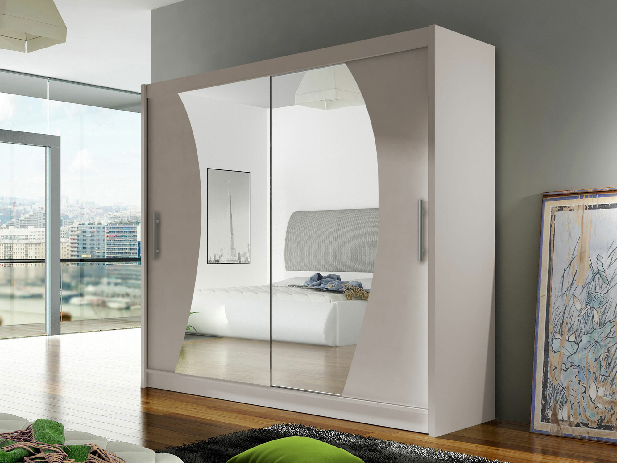 Kledingkast Closico 115 (Kasjmier)