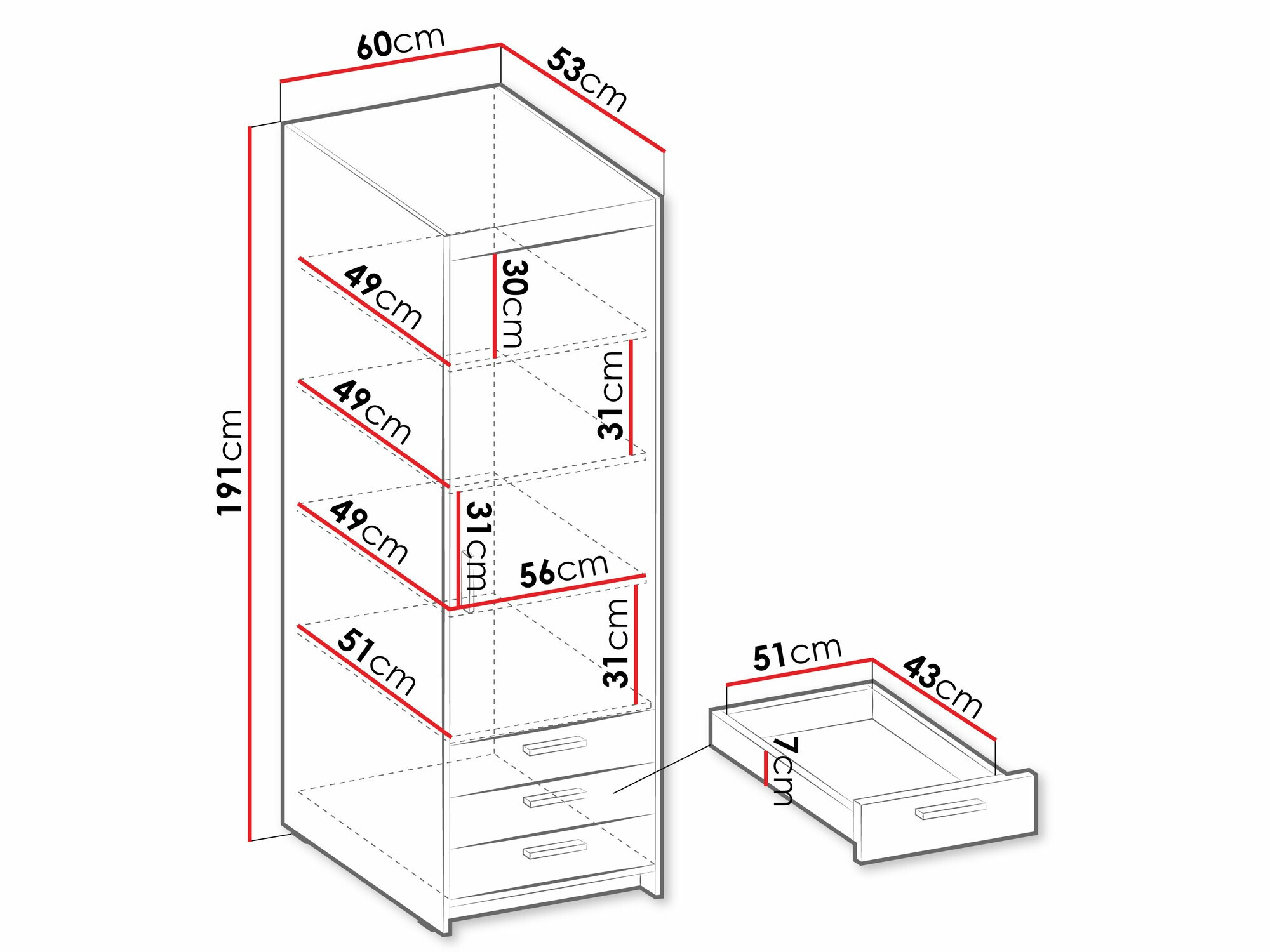 Boekenkast Novduni 110 (Sonoma eik)