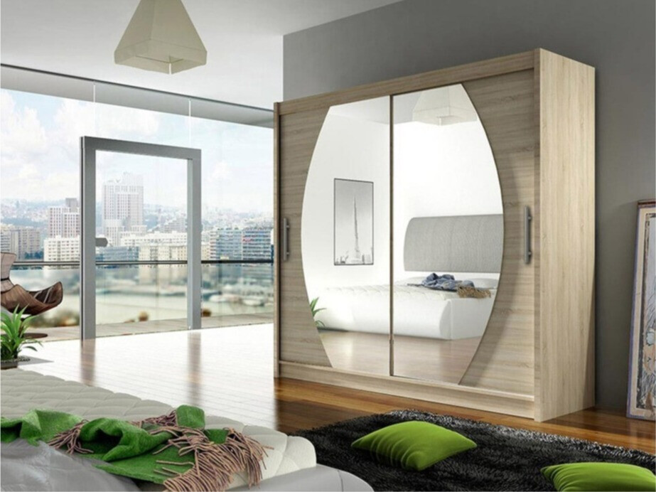 Kledingkast Closico 102 (Sonoma eik)