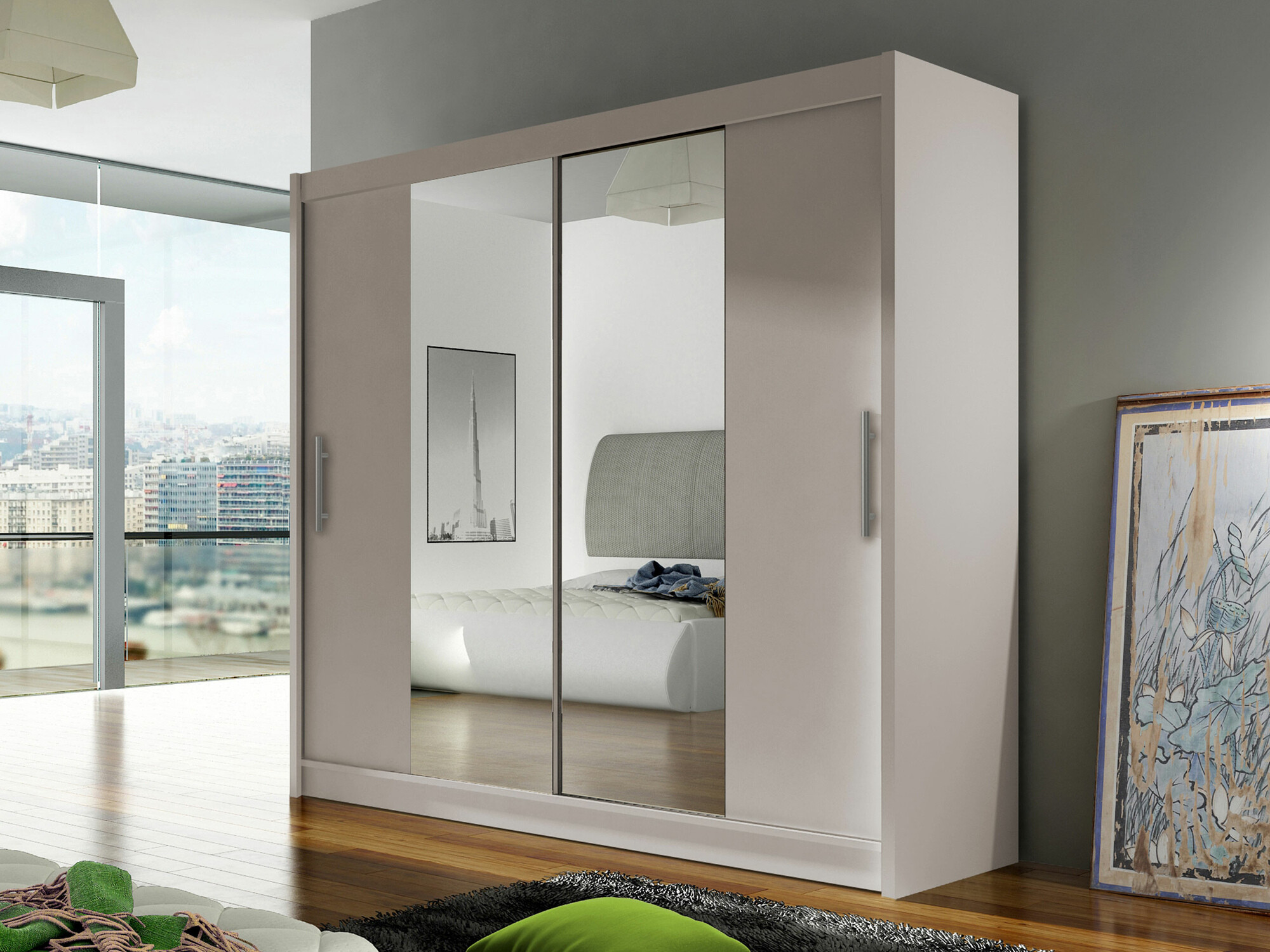 Kledingkast Closico 123 (Kasjmier)