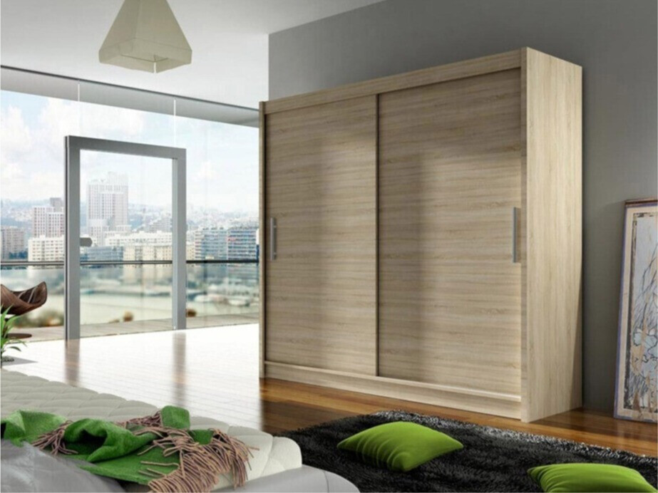 Kledingkast Closico Pallor I (Sonoma eik)