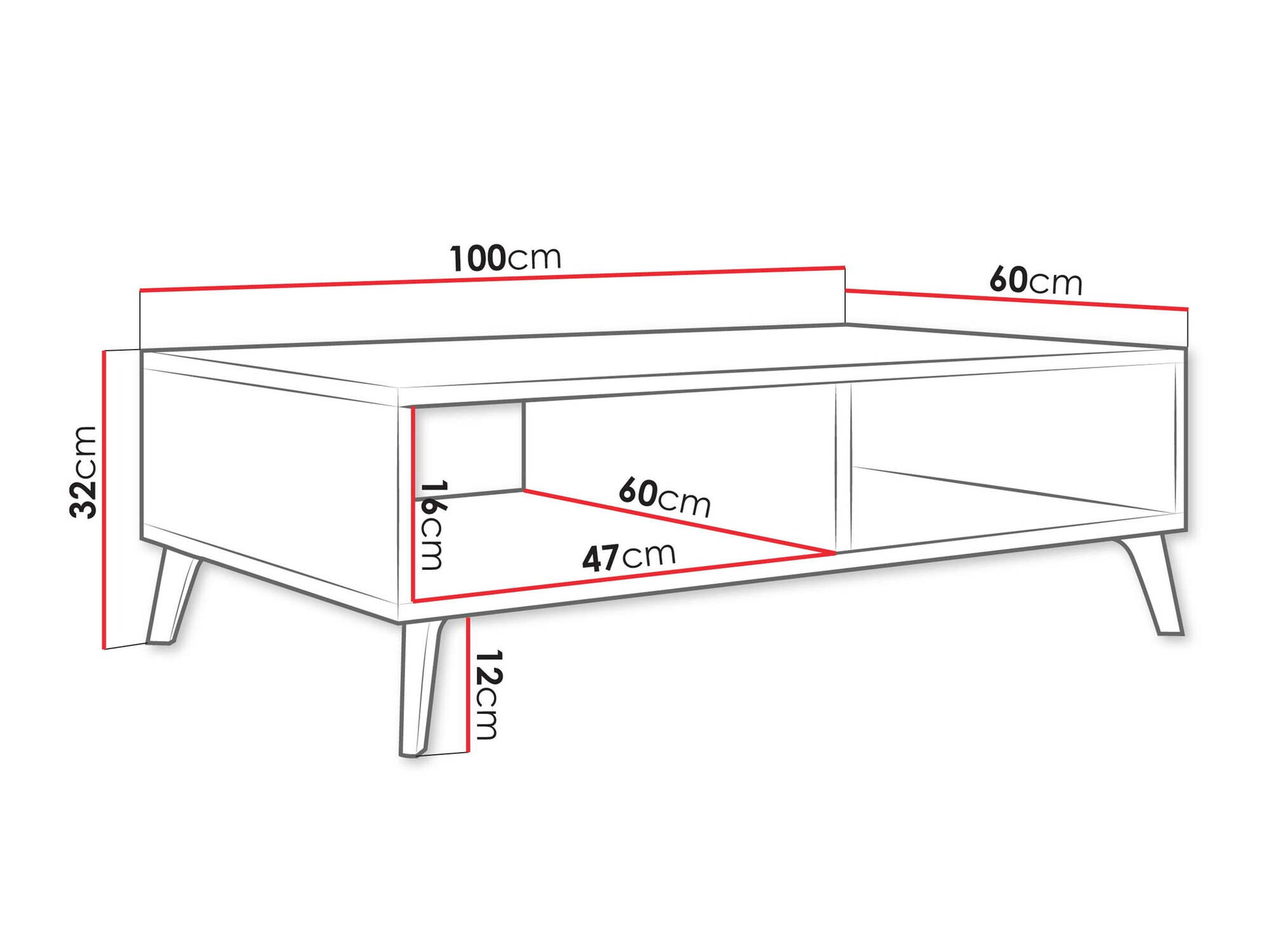 Salontafel Teslomo 101 (Kasjmier)
