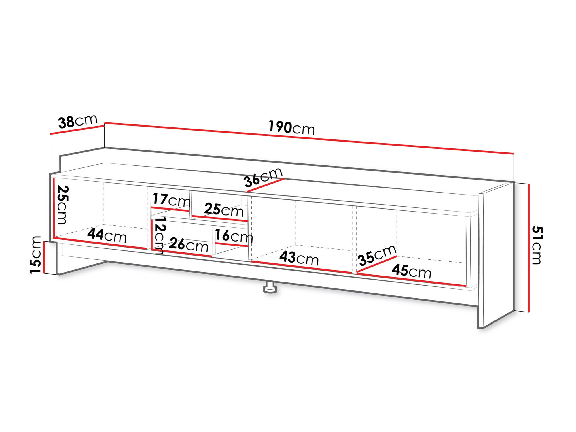 TV-meubel Mavnoli 106