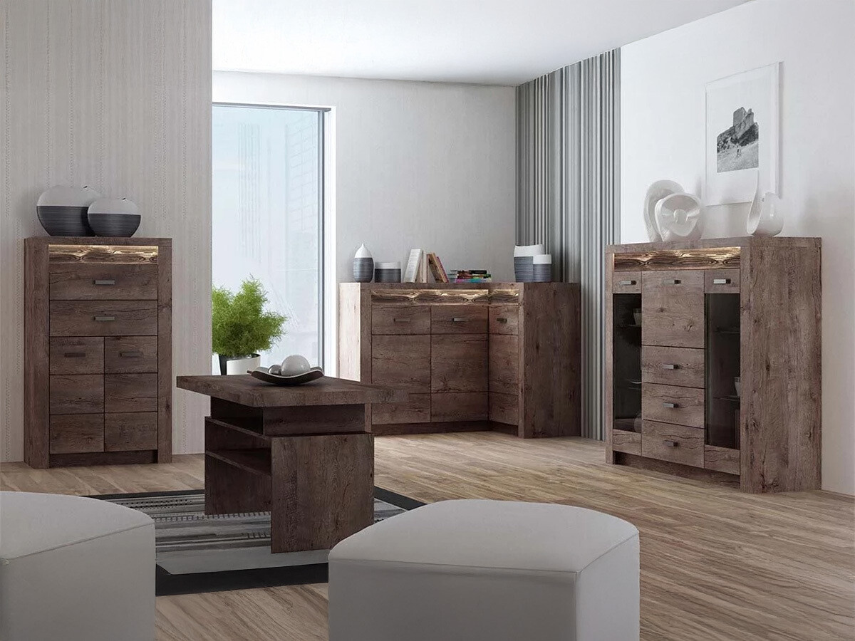 Salontafel Serfeno 109 (Donker essen)