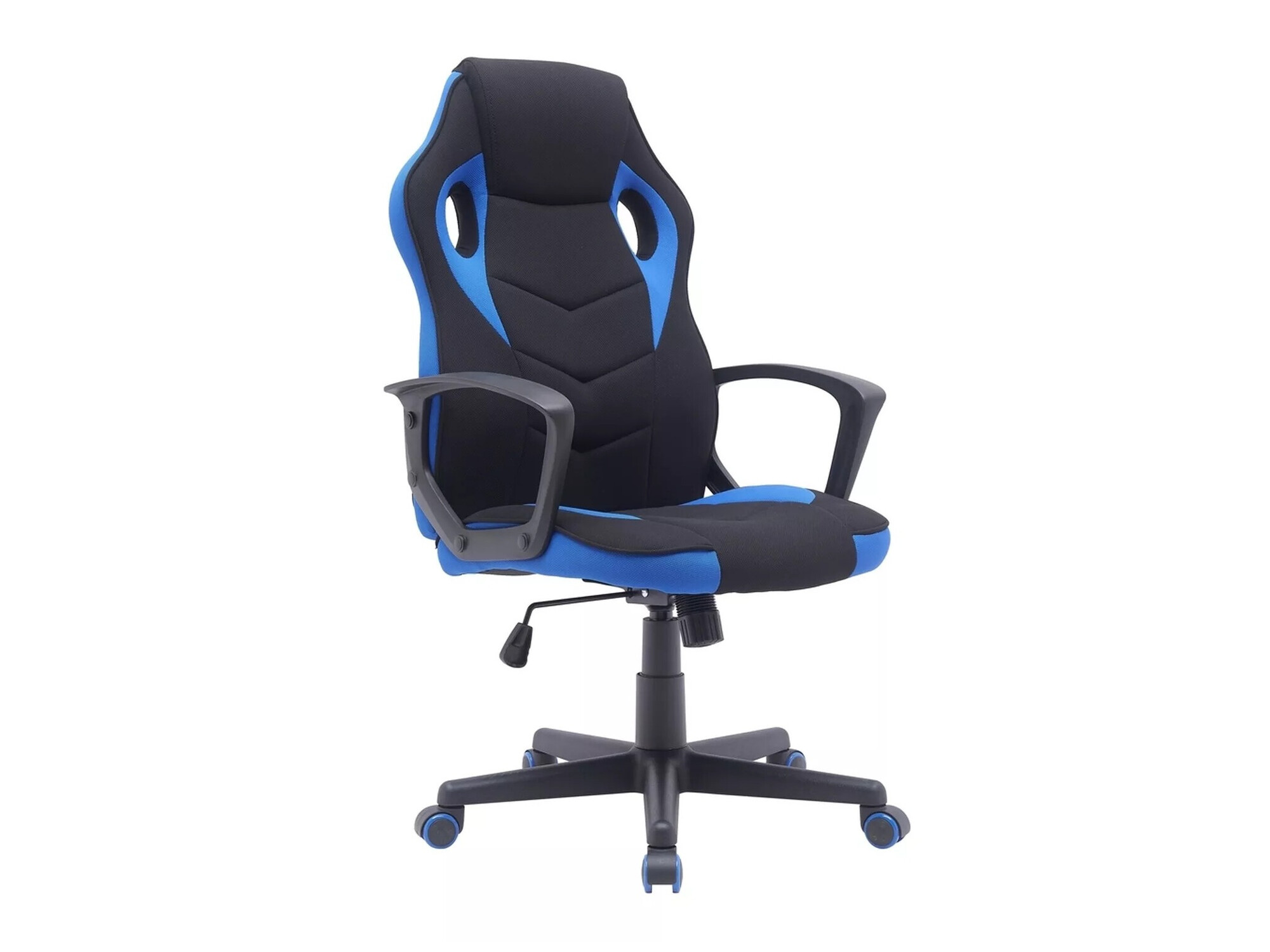 Bureaustoel Detroit 692 (Zwart + Blauw)
