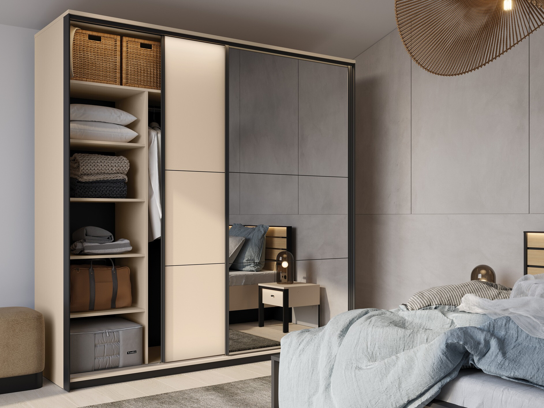 Kledingkast Virmoro 100