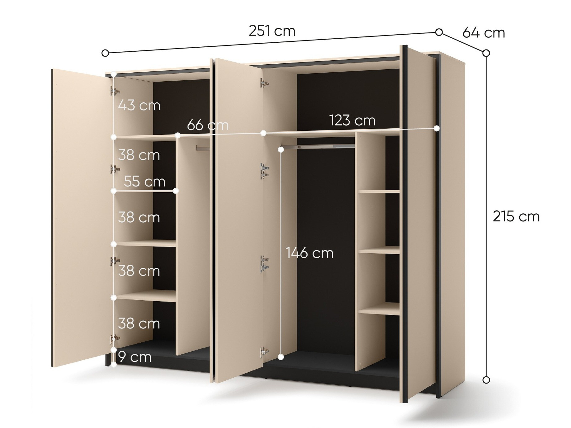 Kledingkast Virmoro 104