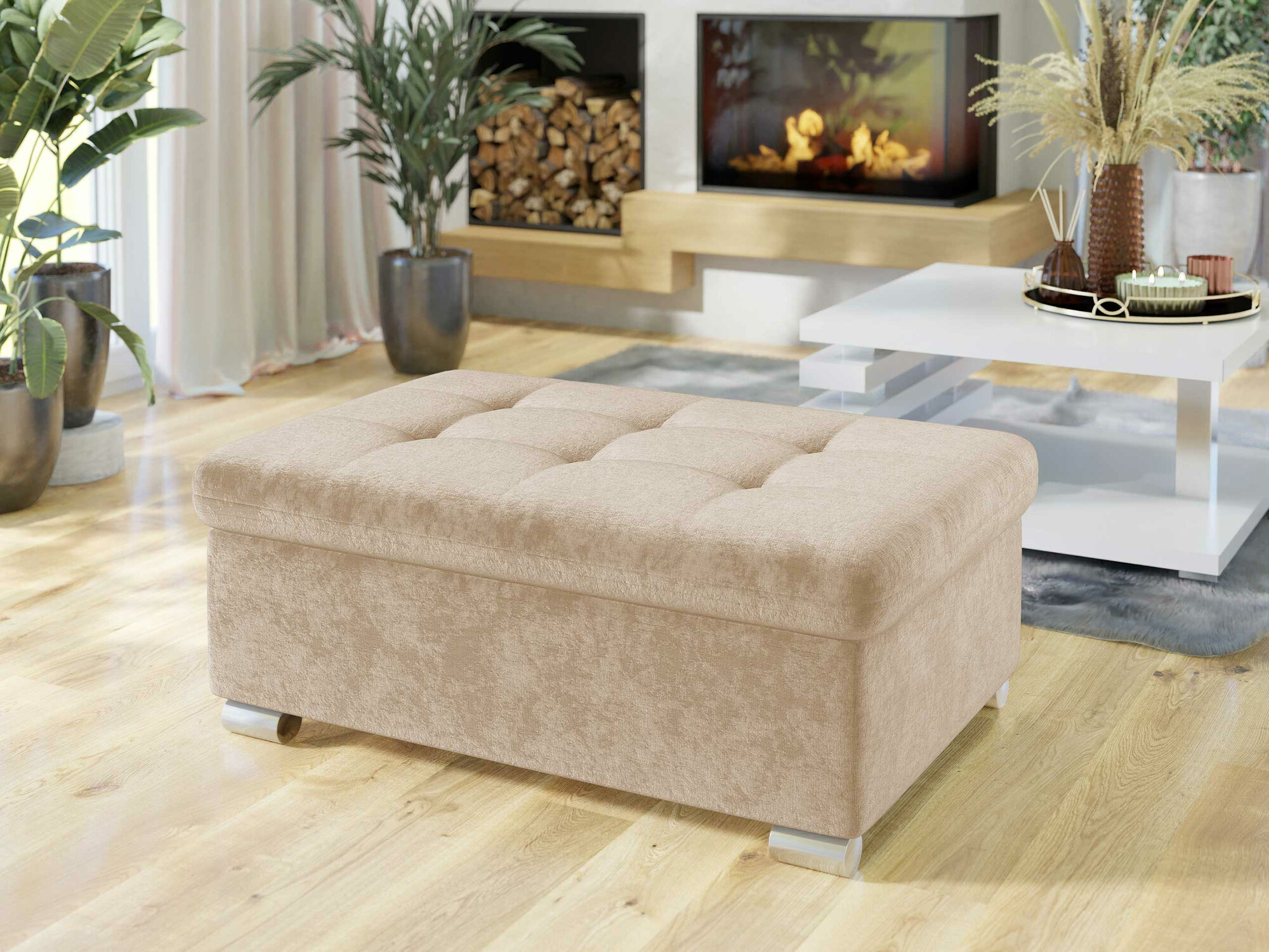 Gestoffeerde hocker Comfivo 118 (Clara 215.03)