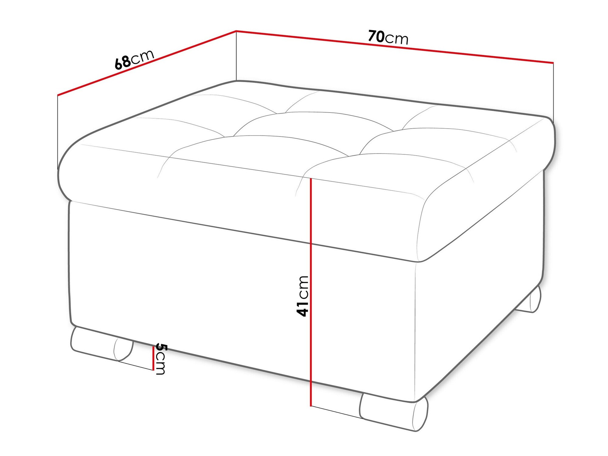 Poef Comfivo 115 (Clara 215.02)