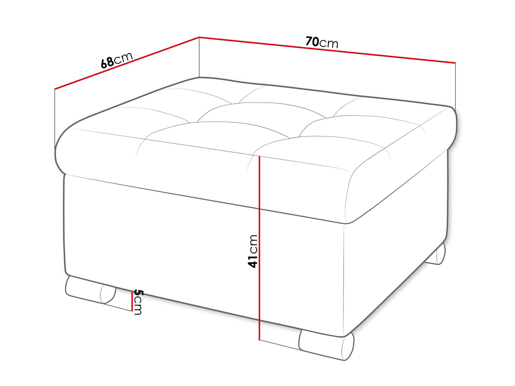 Poef Comfivo 115 (Wave 05)