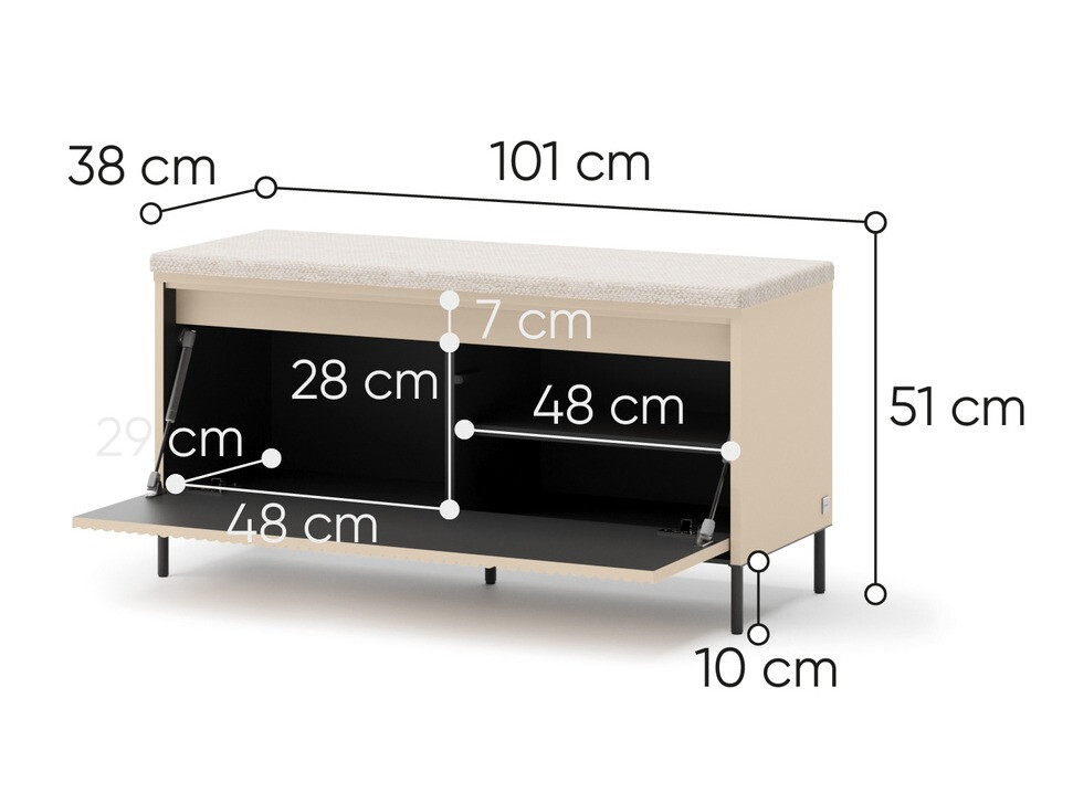 Schoenenkast Lorfera 115