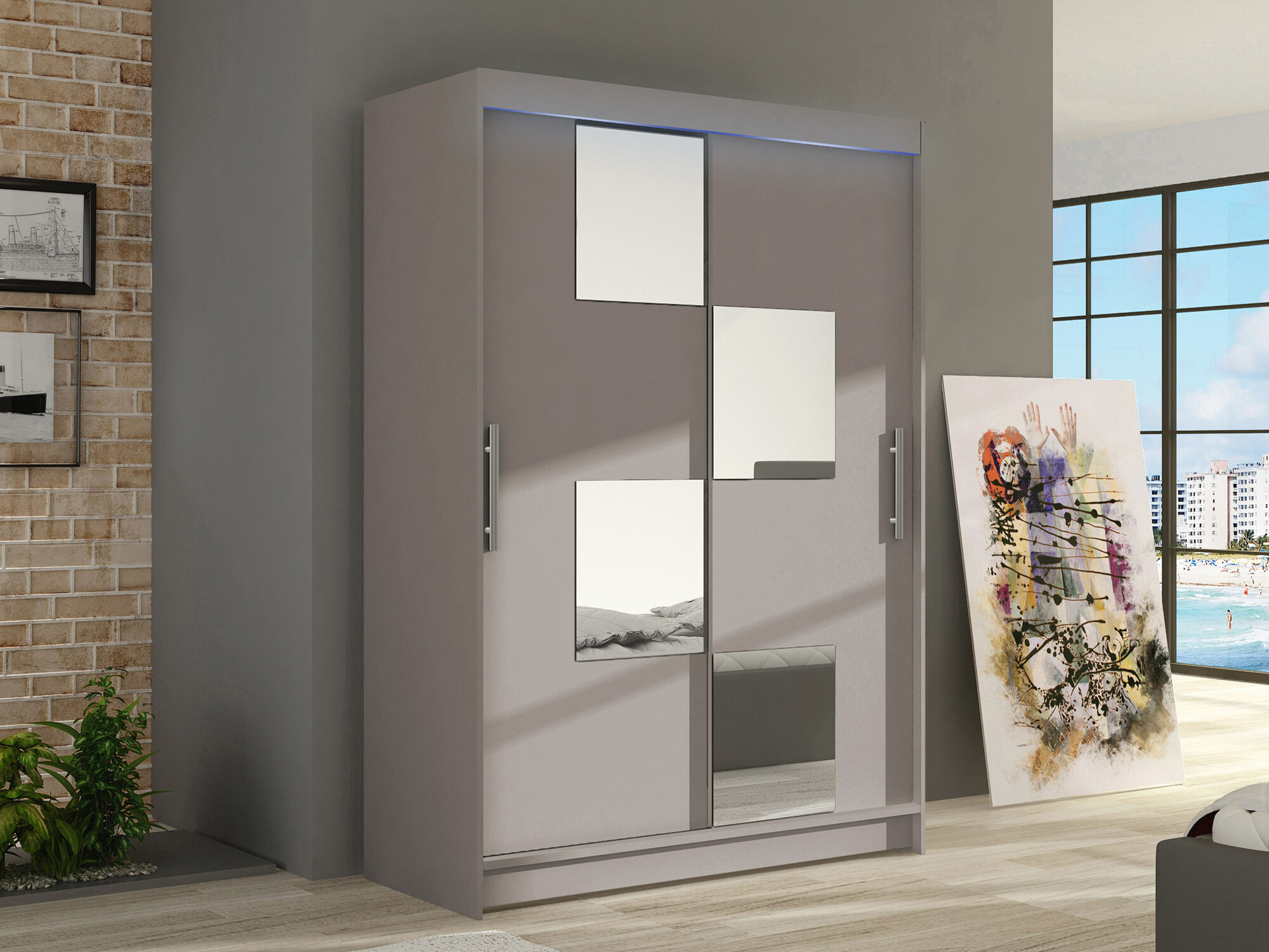 Kledingkast Closico 105 (Kasjmier)