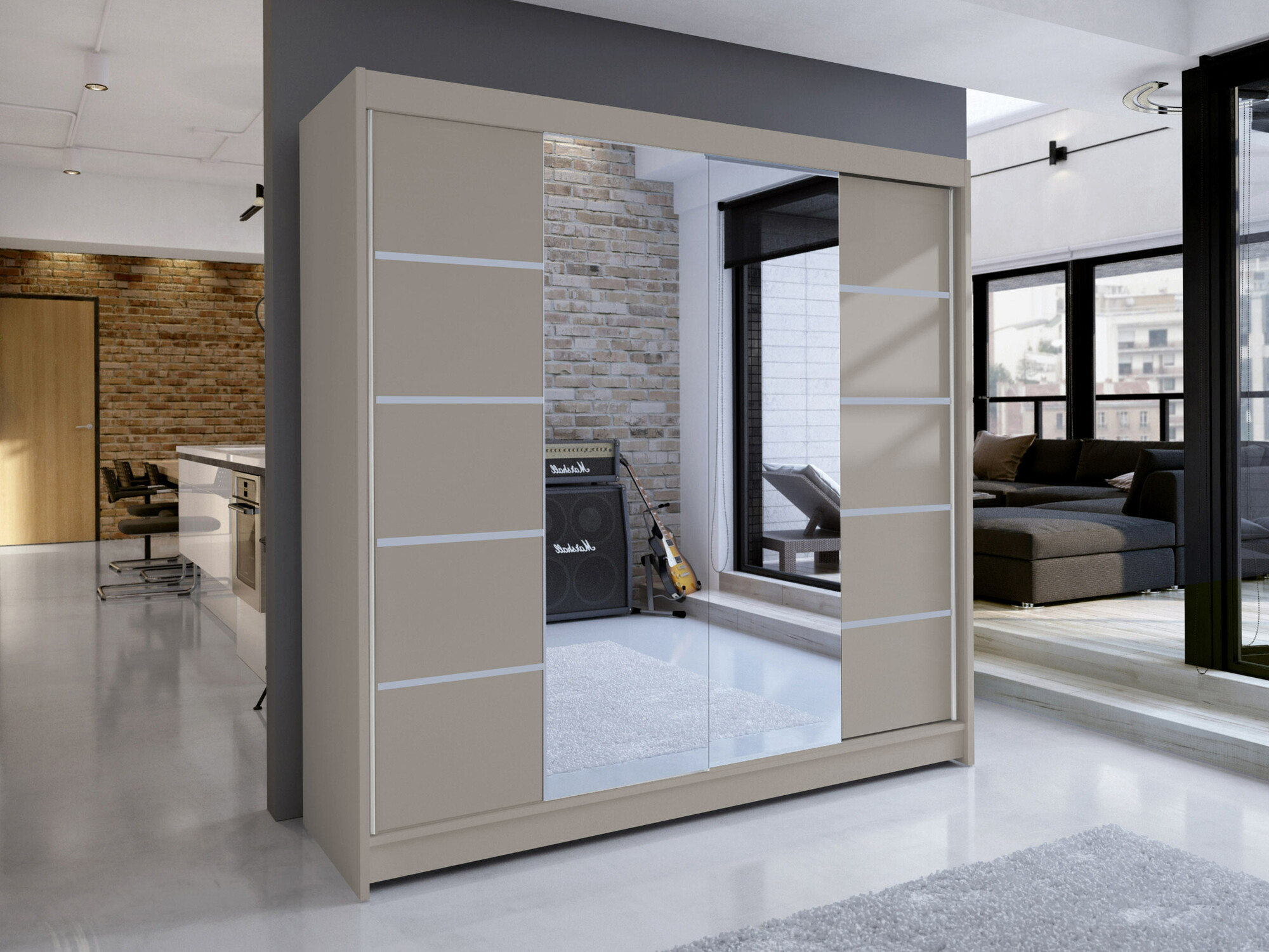 Kledingkast Closico 154 (Kasjmier)