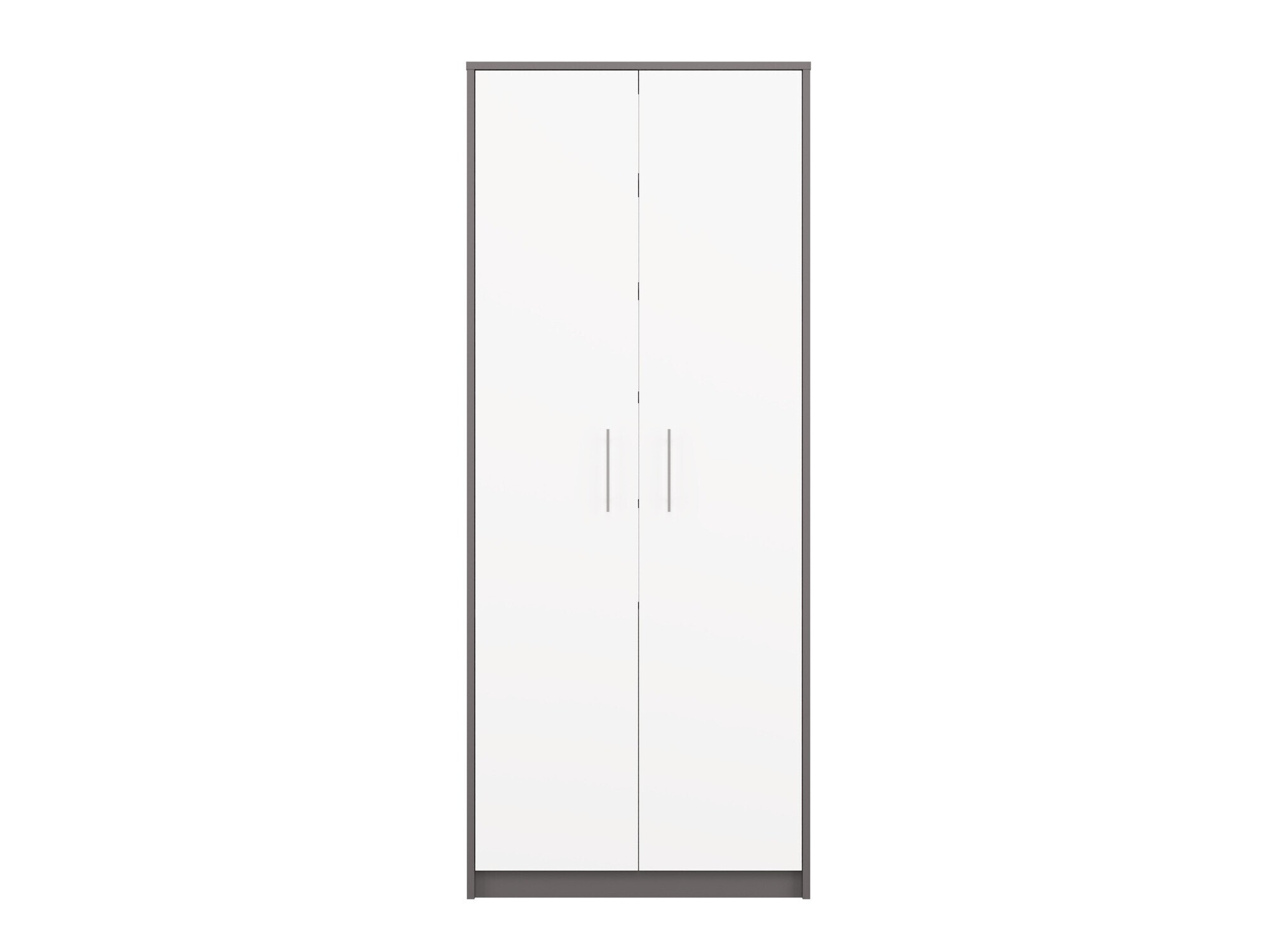 Boekenkast Mandeville 196 (Antraciet + Wit)