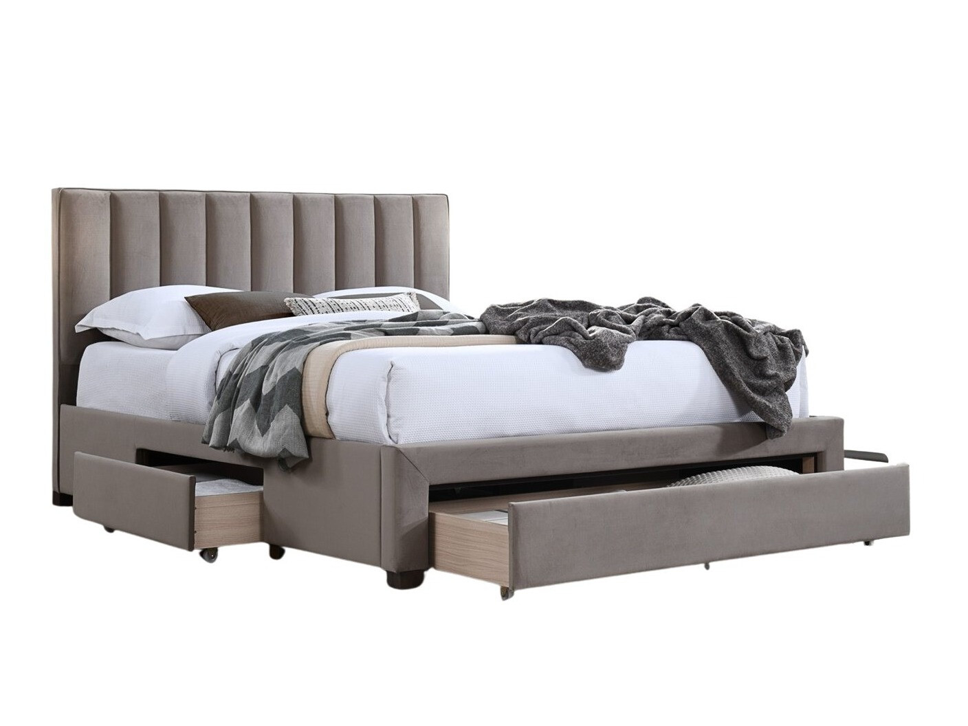 Bed Houston 869 (Taupe)