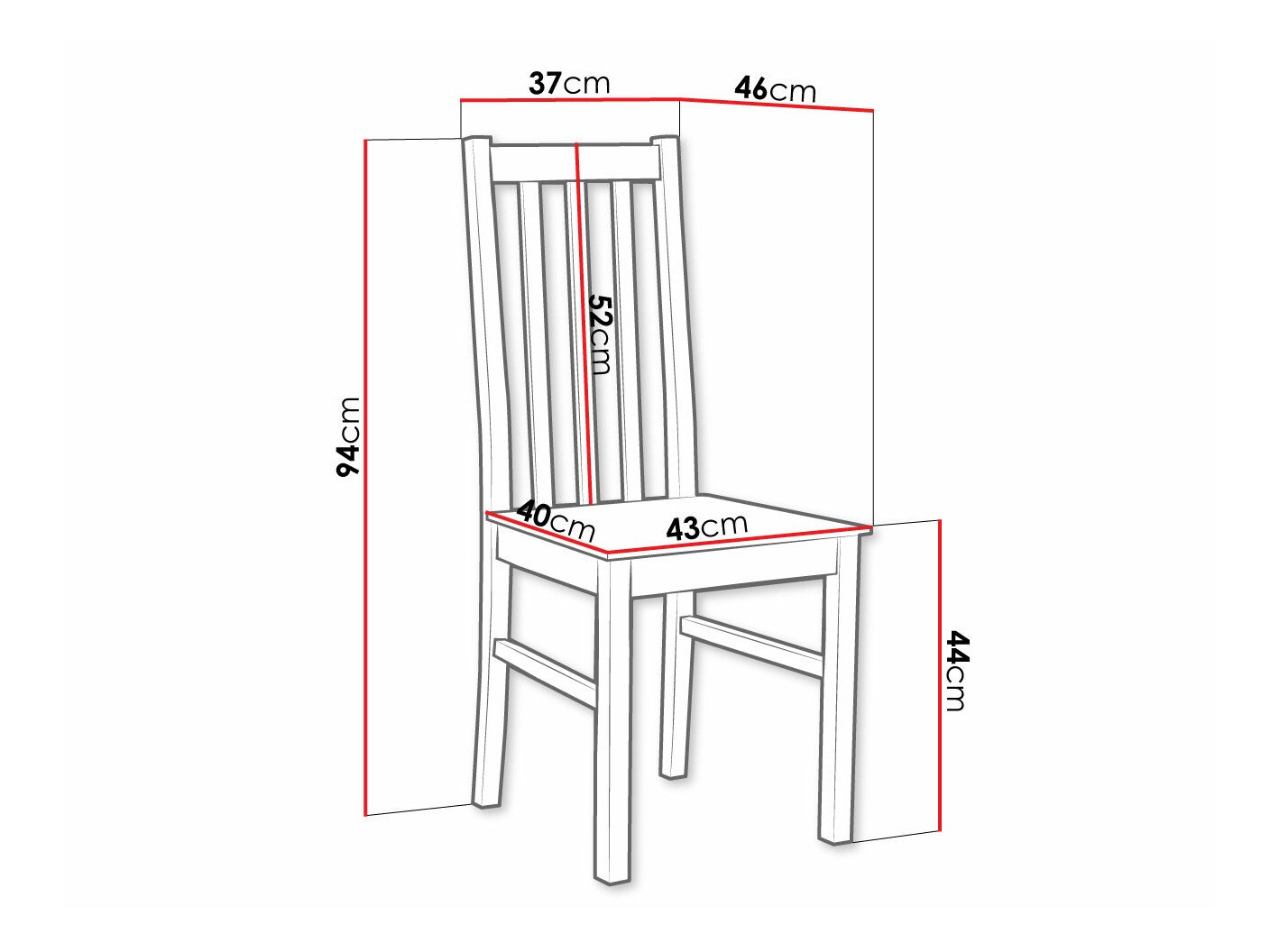 Stoel Victorville 115 (Sonoma eik)