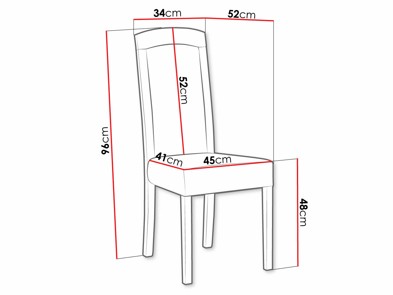 Stoel Victorville 345 (Wit)