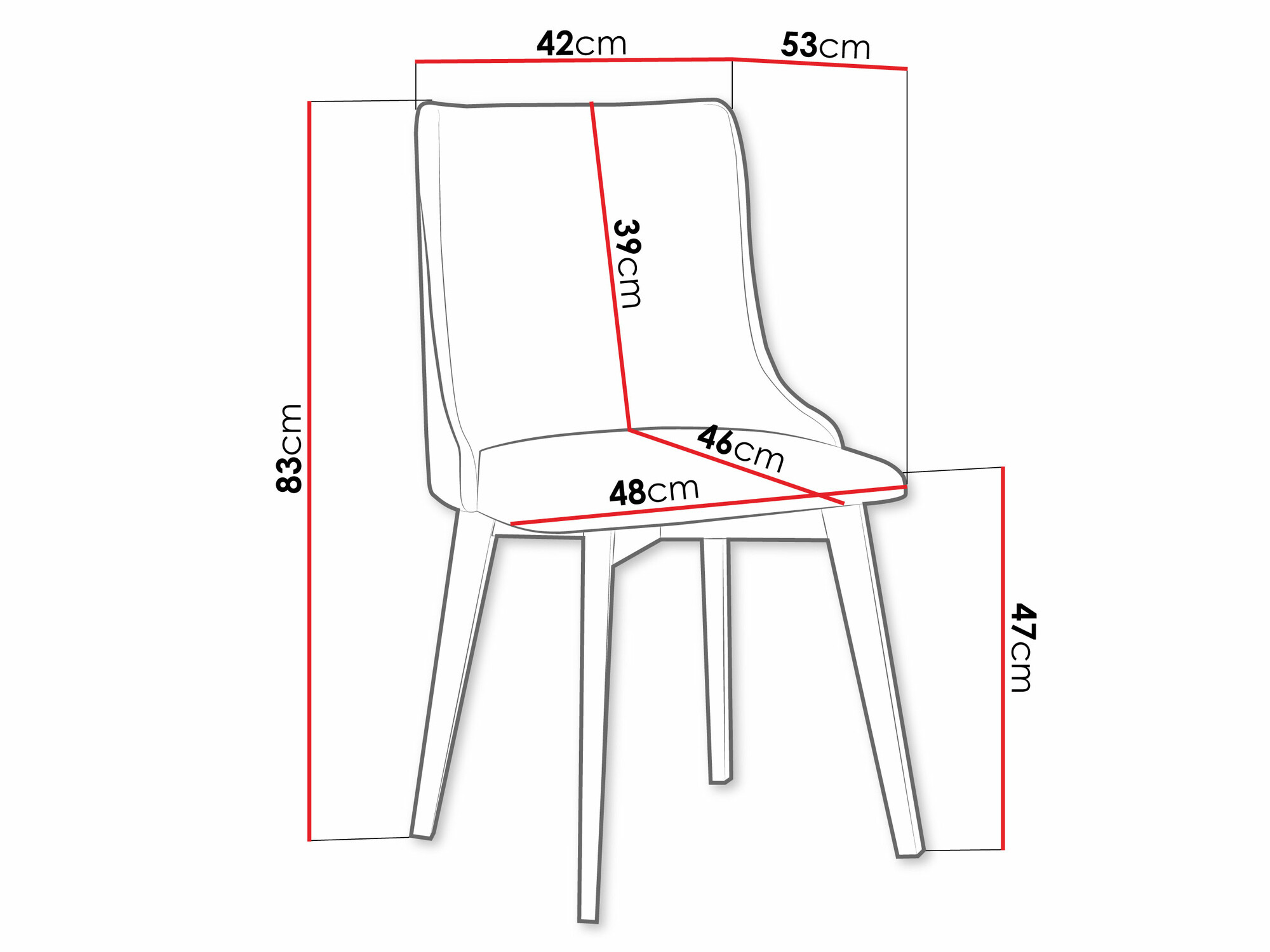 Stoel Victorville 364 (Wit)