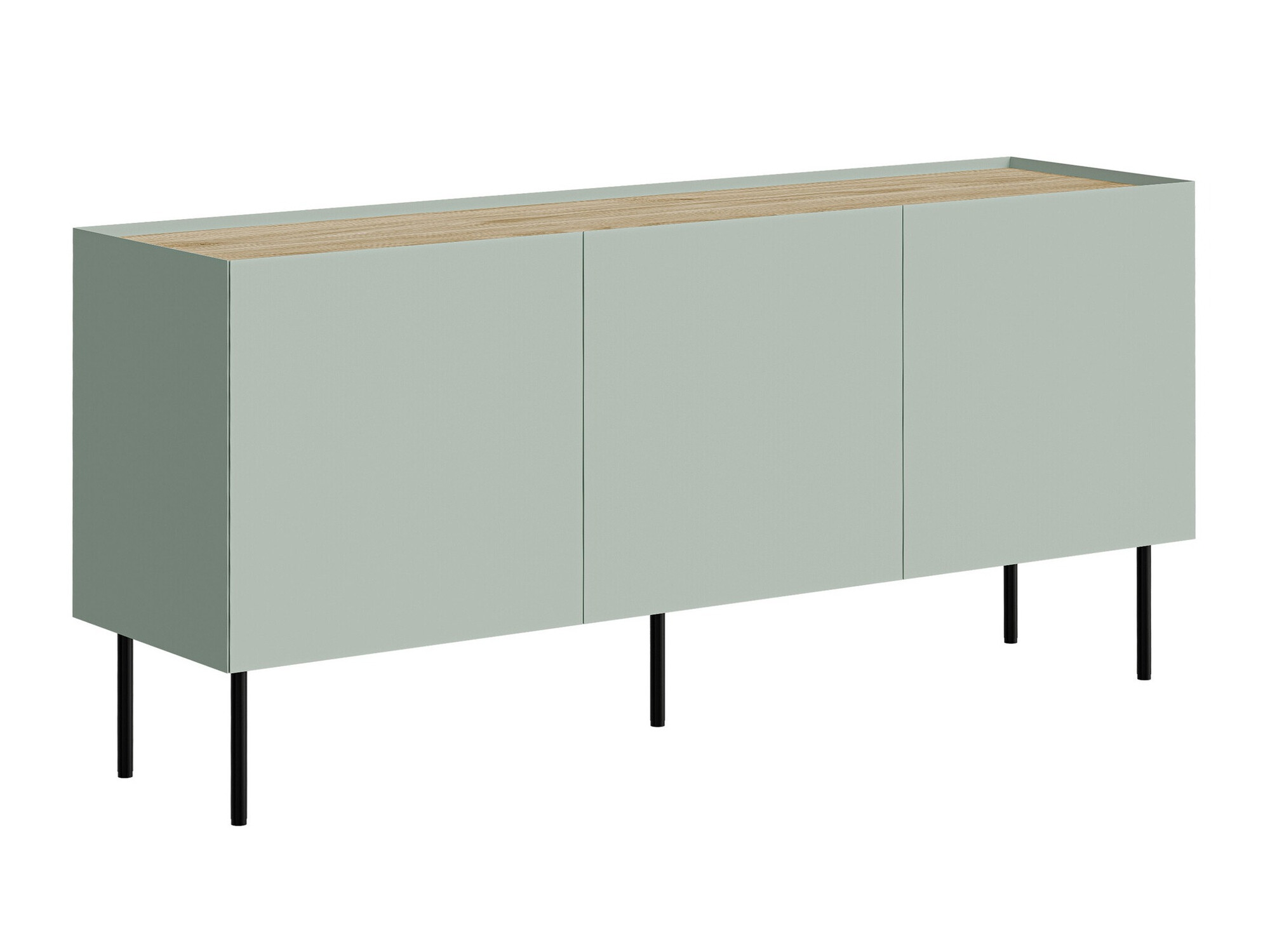 Dressoir Melbela 104 (Licht olijfboom + Eiken)