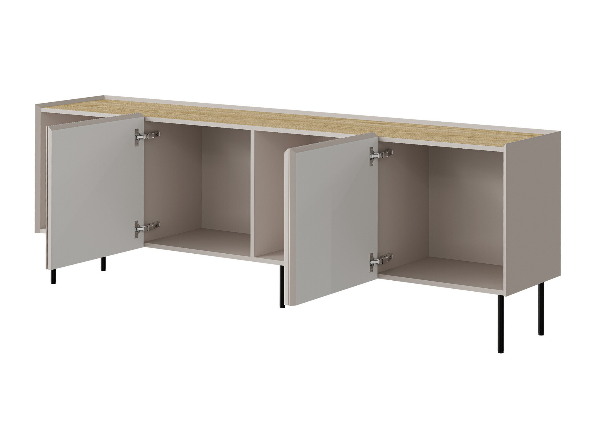 Dressoir Melbela 105 (Kasjmier + Eiken)