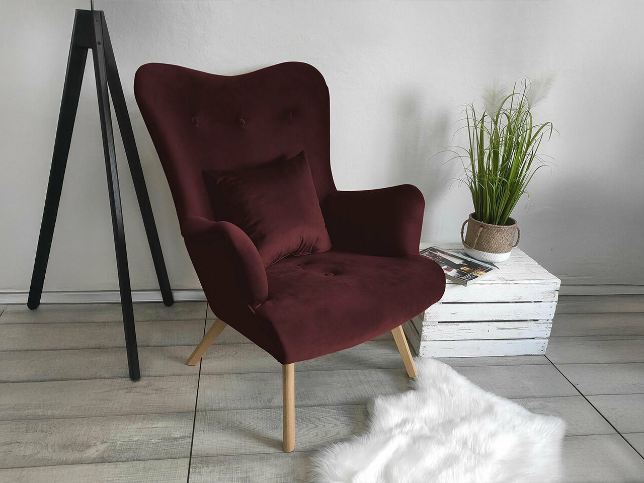 Fauteuil Clovis 102 (Magic Velvet 2202)