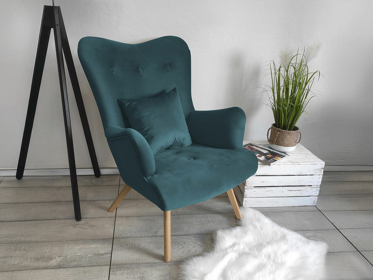 Fauteuil Clovis 102 (Magic Velvet 2222)
