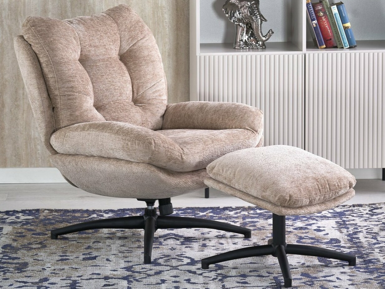Fauteuil Houston 1900 (Beige)