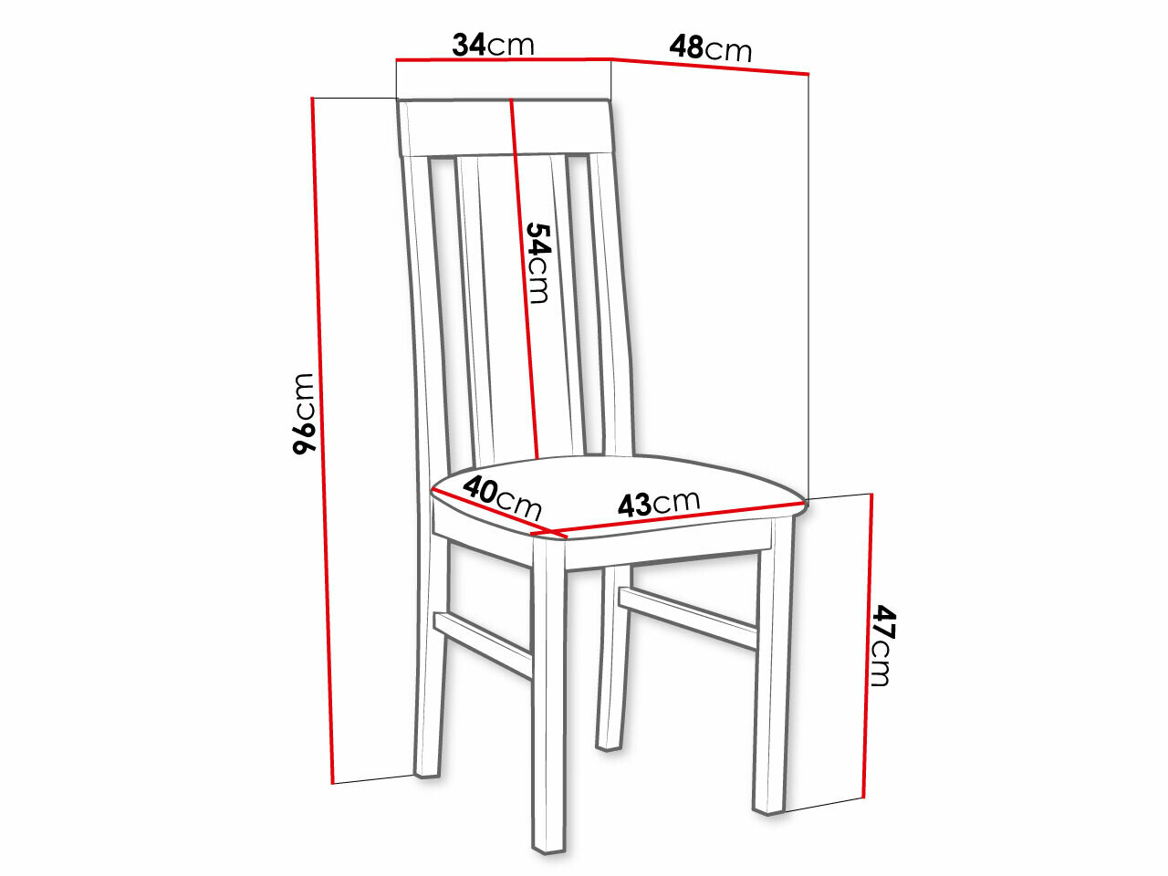 Stoel Victorville 165 (Elzen)