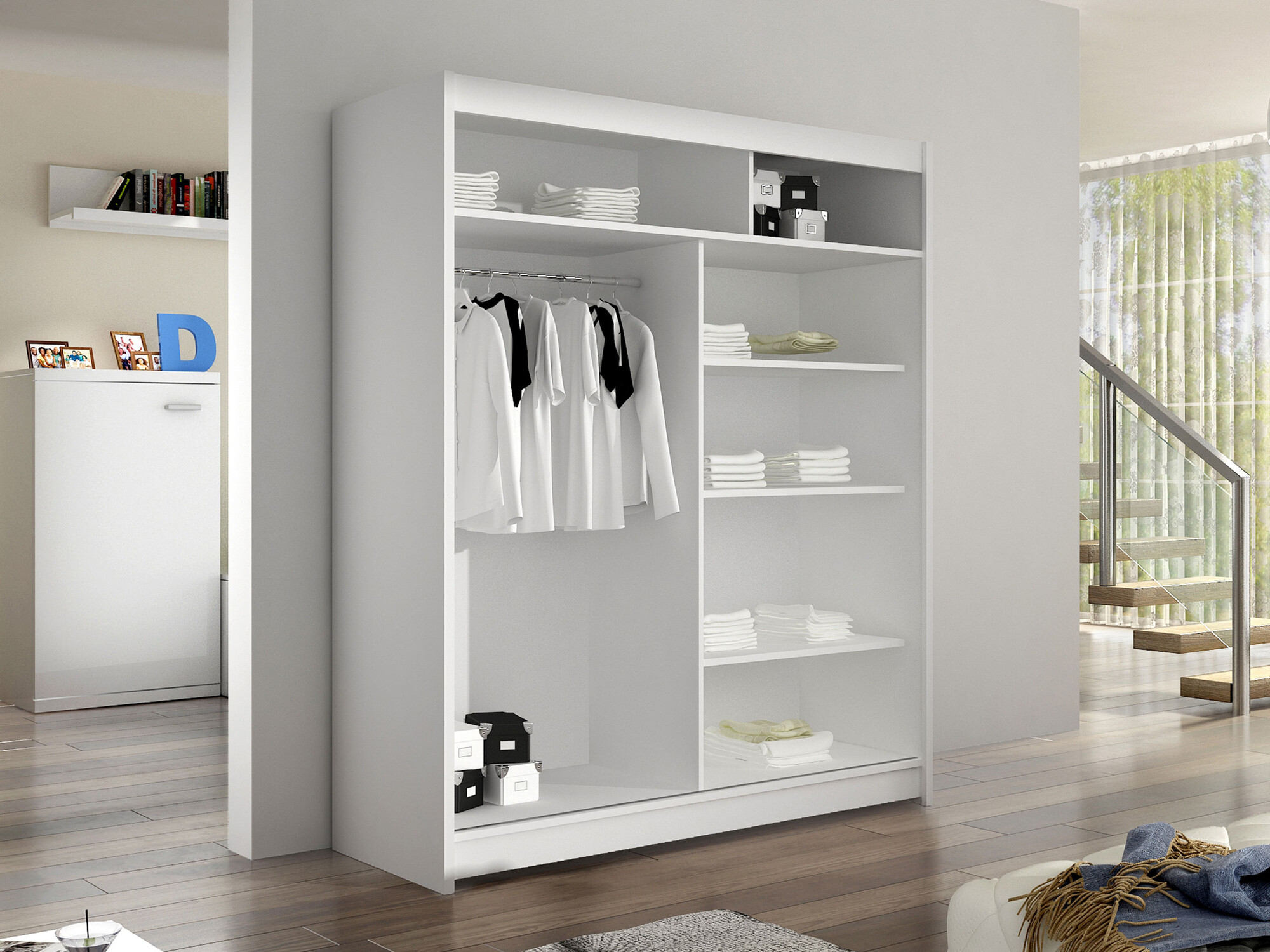 Kledingkast Closico 155 (Kasjmier)