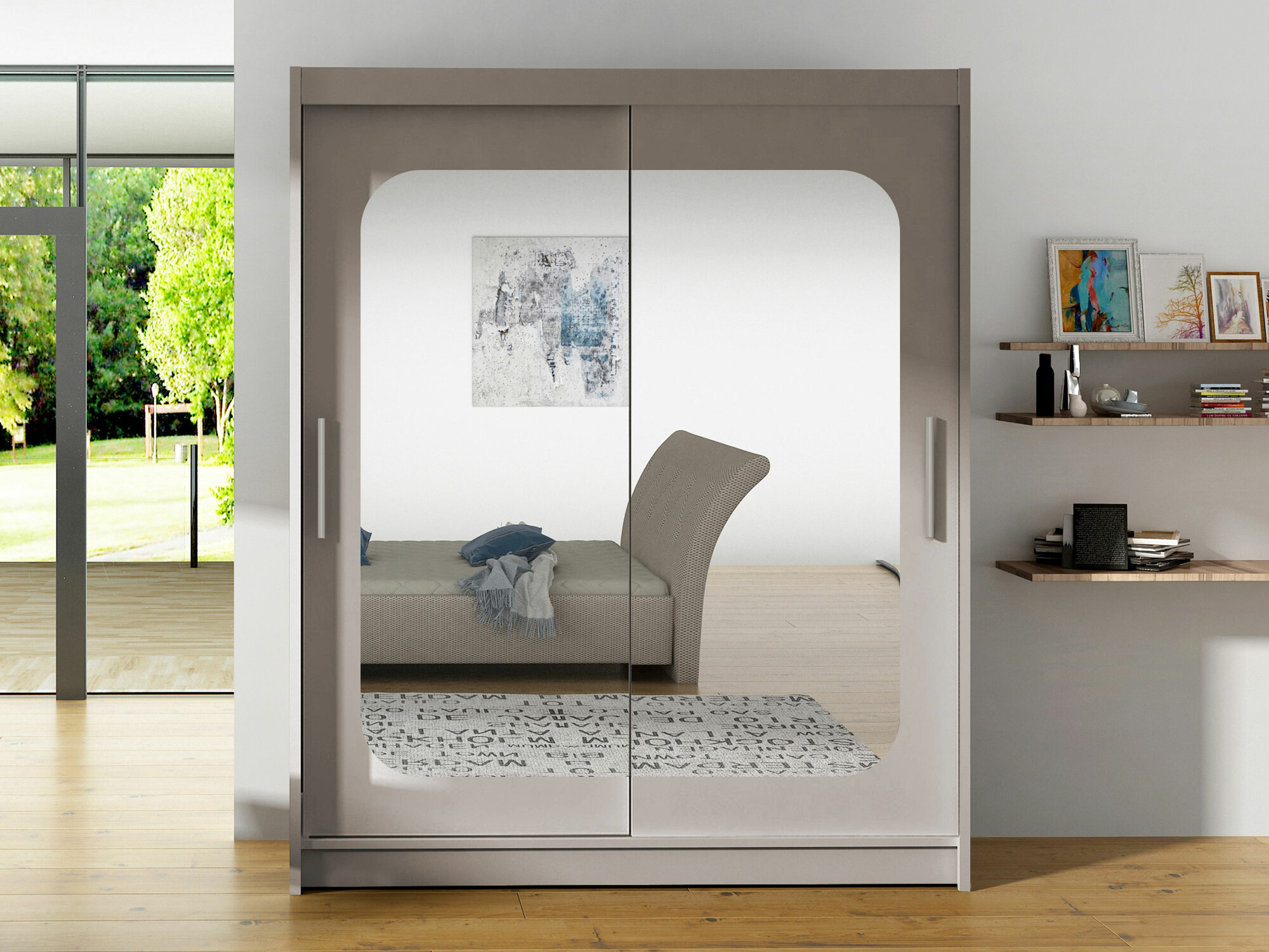 Kledingkast Closico 135 (Kasjmier)